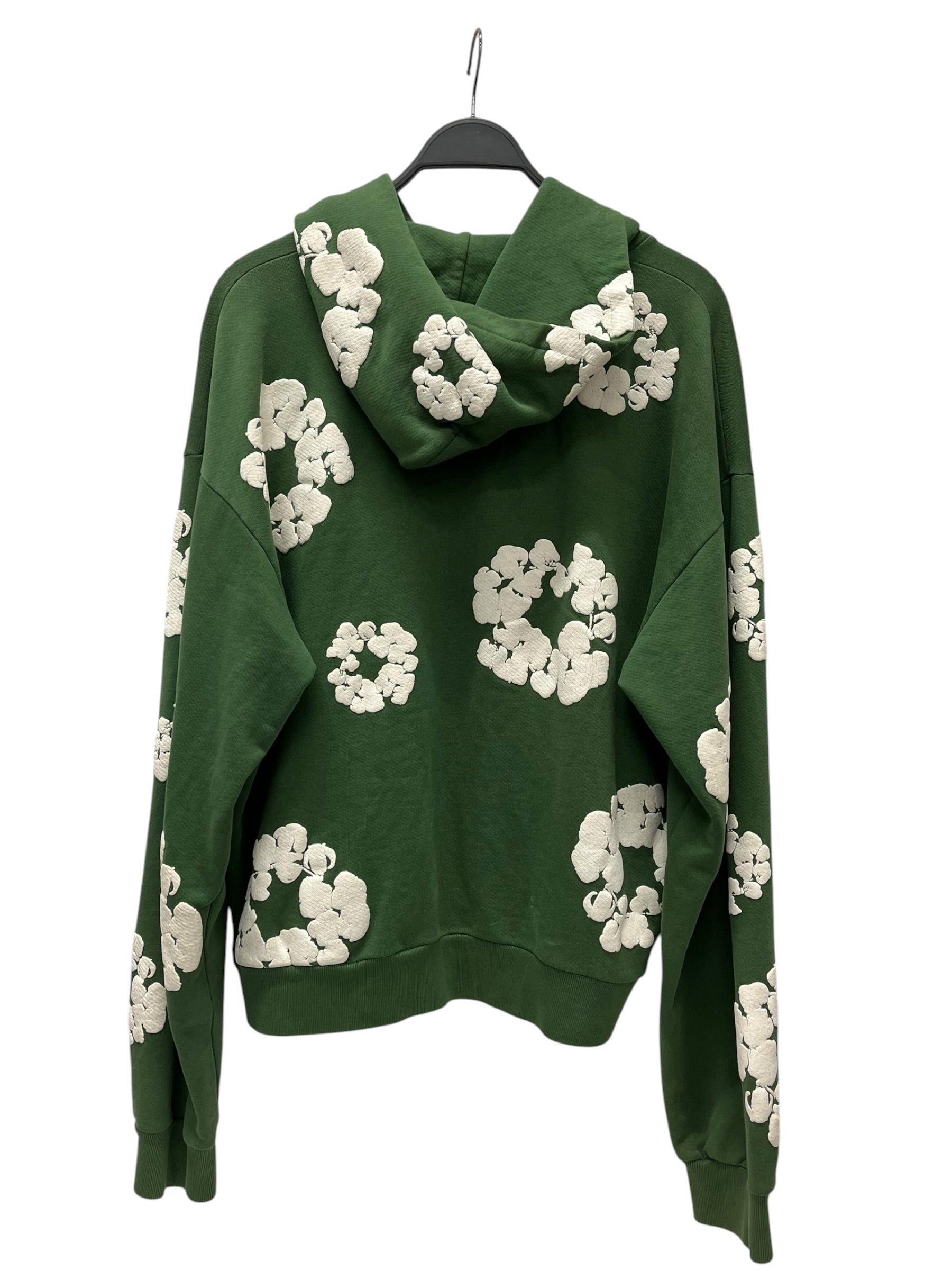 DENIM TEARS/Hoodie/XXL/Cotton/GRN/green classic print view 2