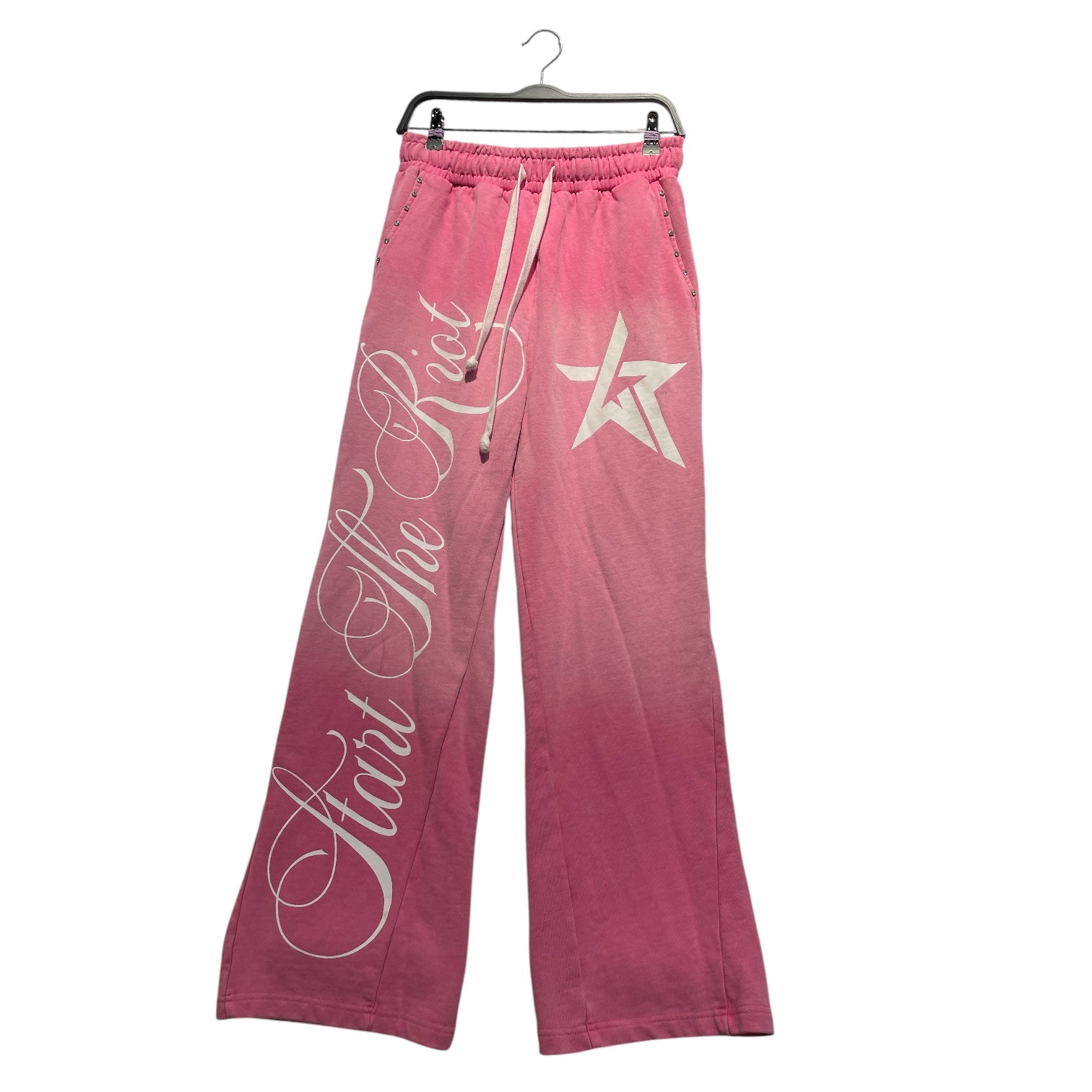 wknd riot/Pants/M/Cotton/PNK/Graphic/start the riot view 1
