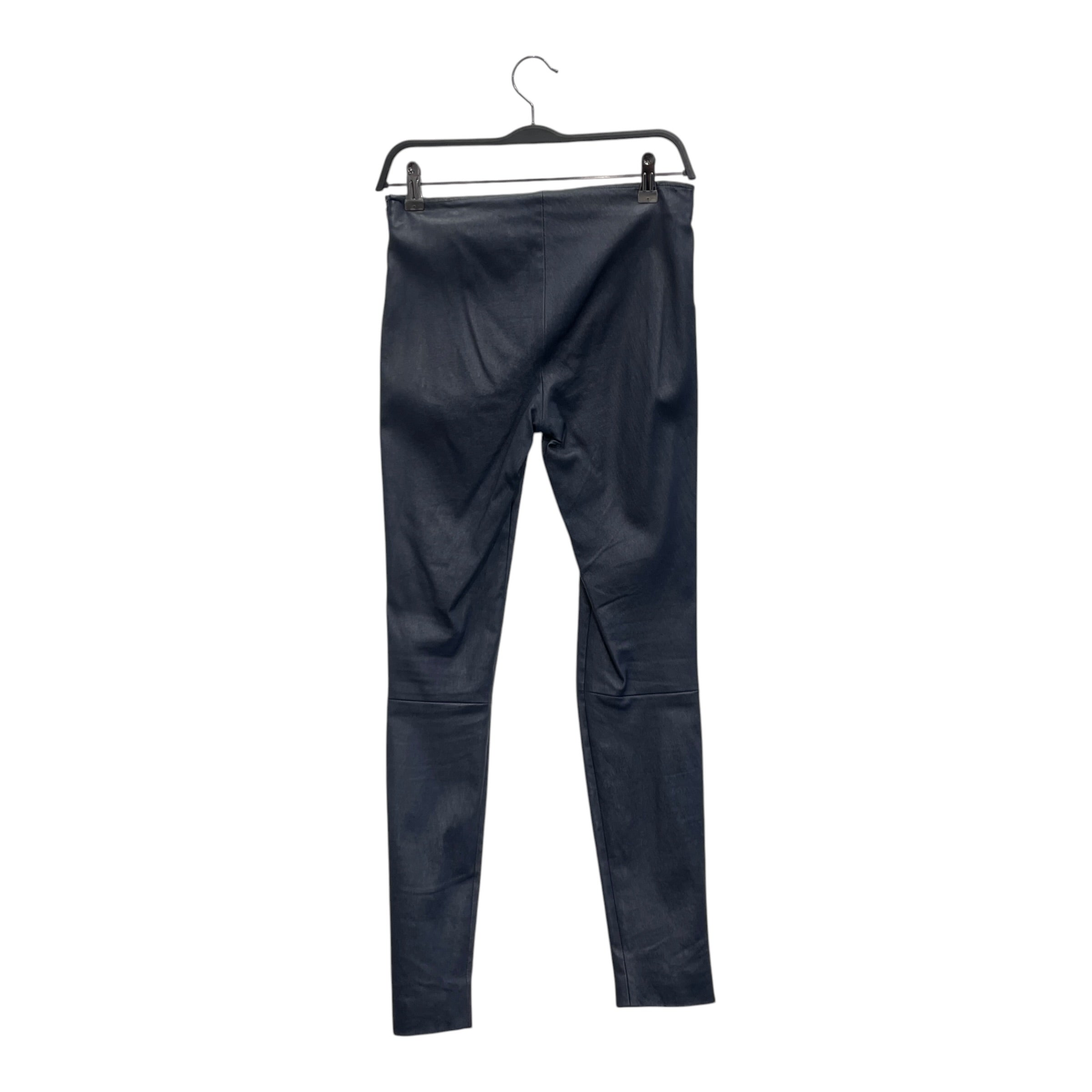THE ROW/Skinny Pants/4/Leather/NVY/LAMBSKIN HIGH RISE ZIP ANKLE view 2