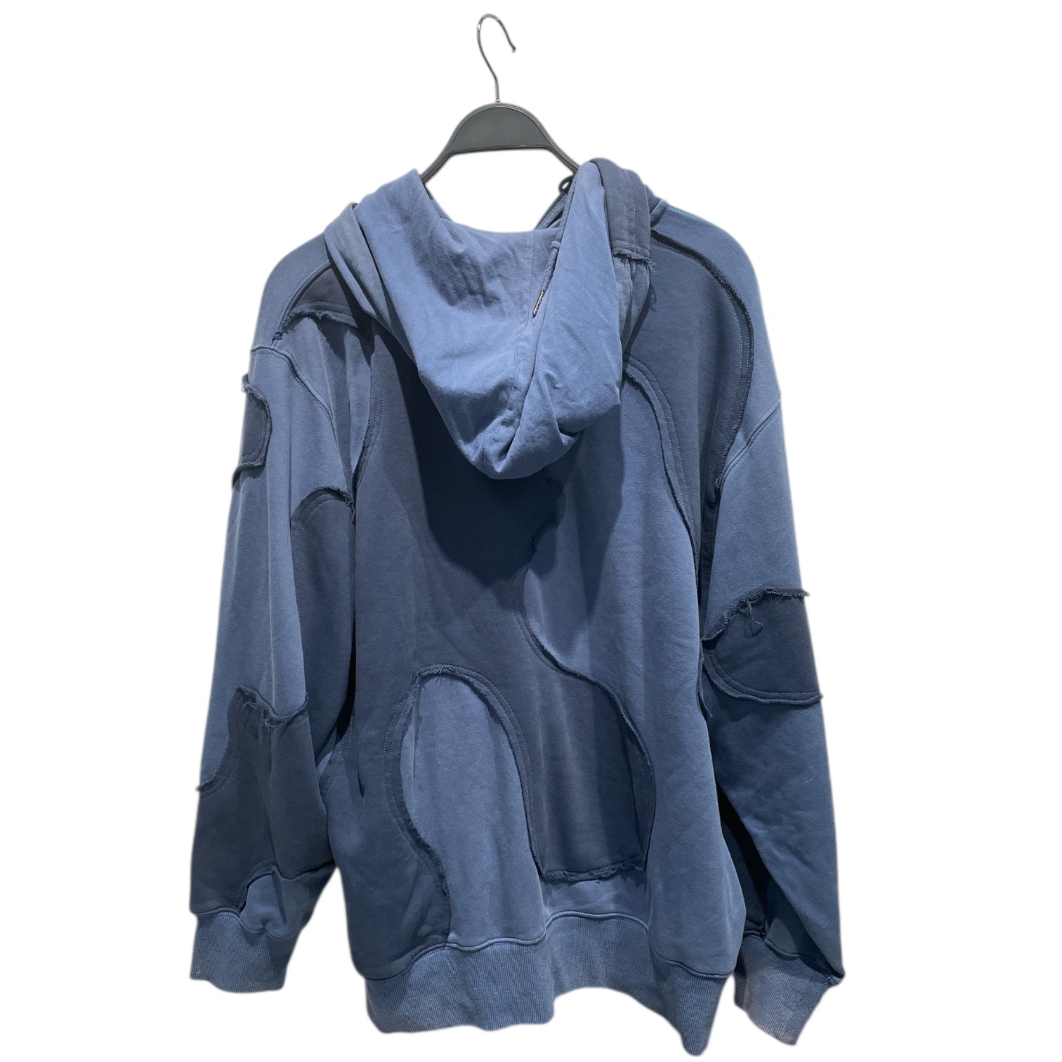Telfar/Hoodie/XL/Cotton/BLU/Telfar Navy Blue Camo Hoodie view 2