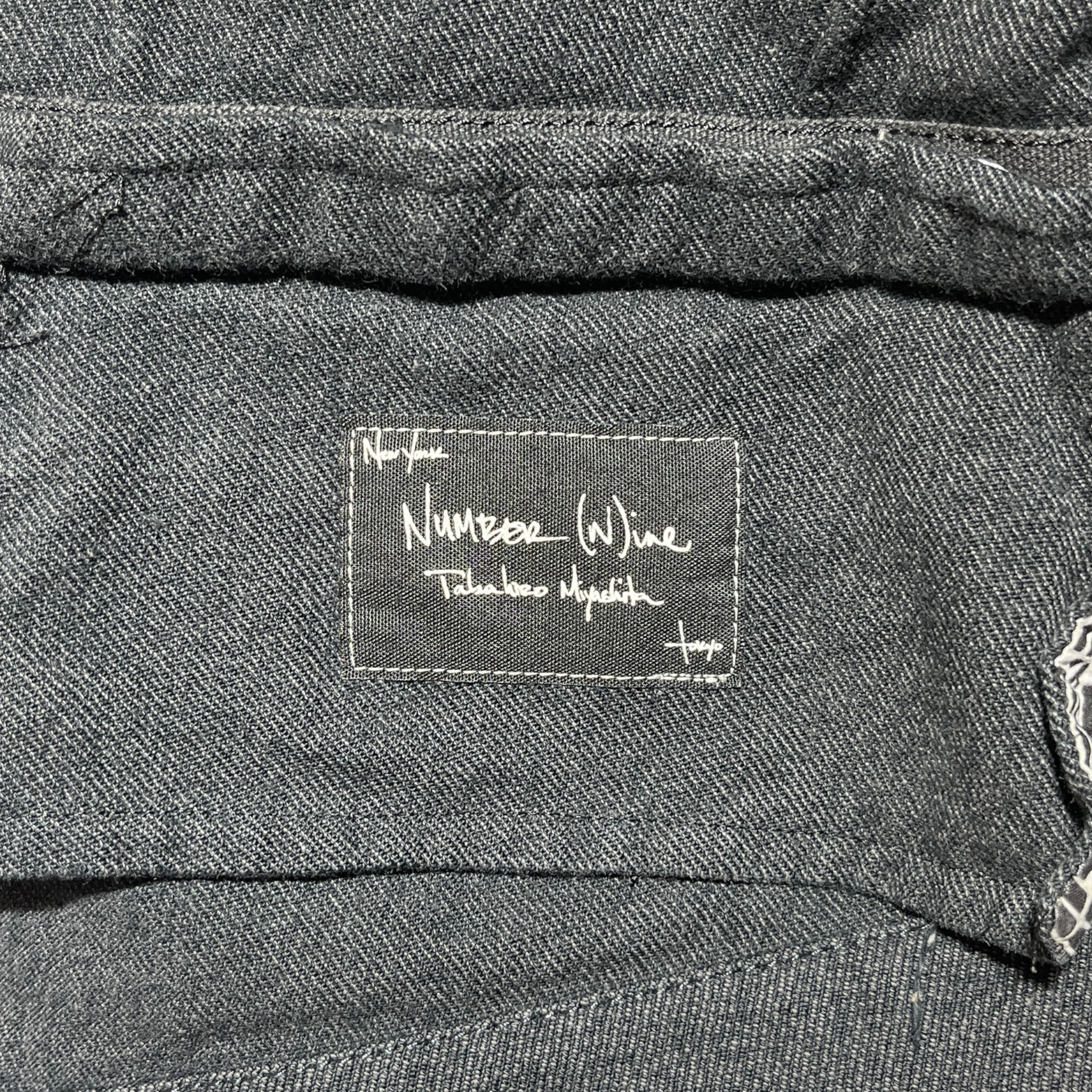 NUMBER (N)INE/Vest/5/Denim/GRY/Multibutton Vest view 3