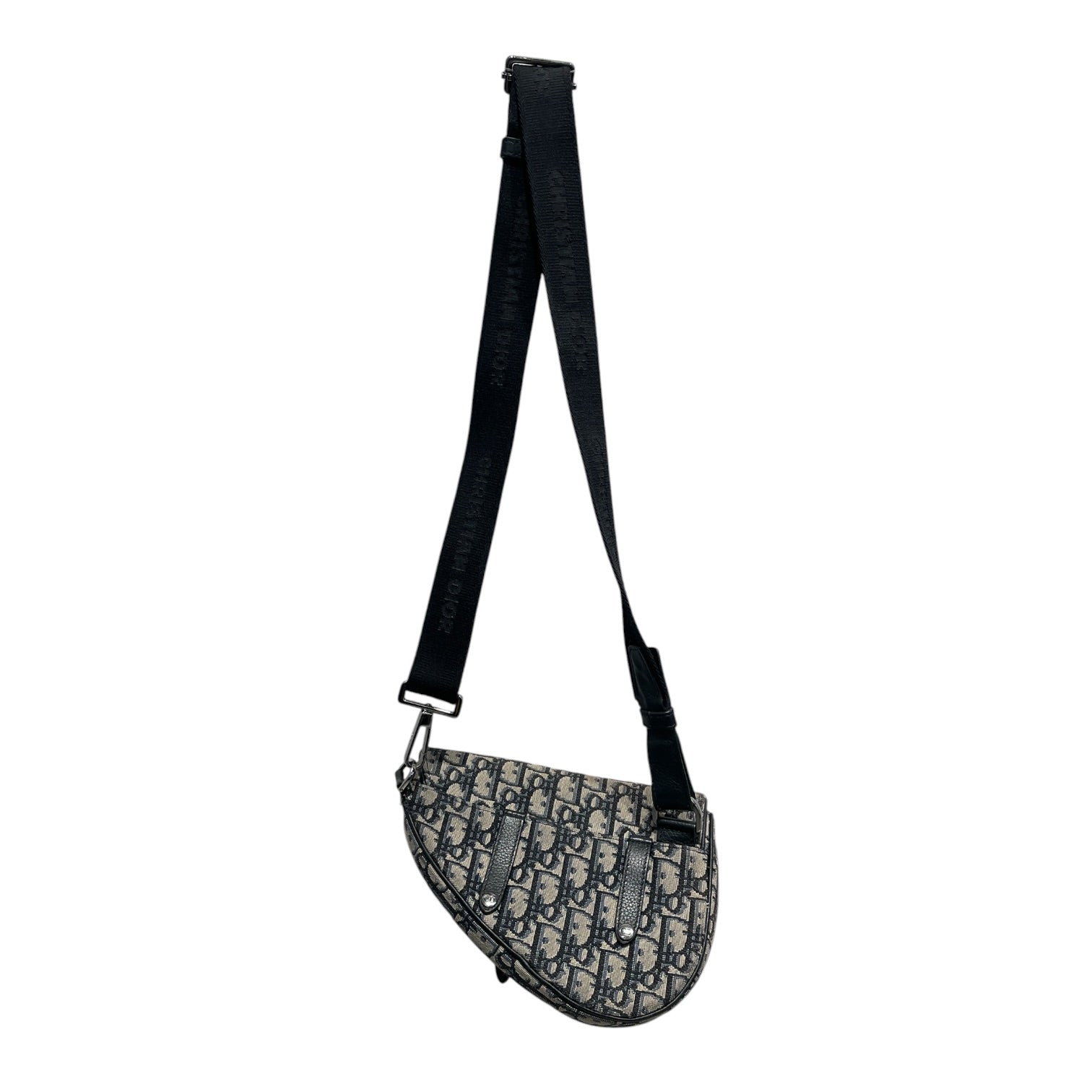Christian Dior/Cross Body Bag/MLT/Oblique Jacquard Saddle view 2