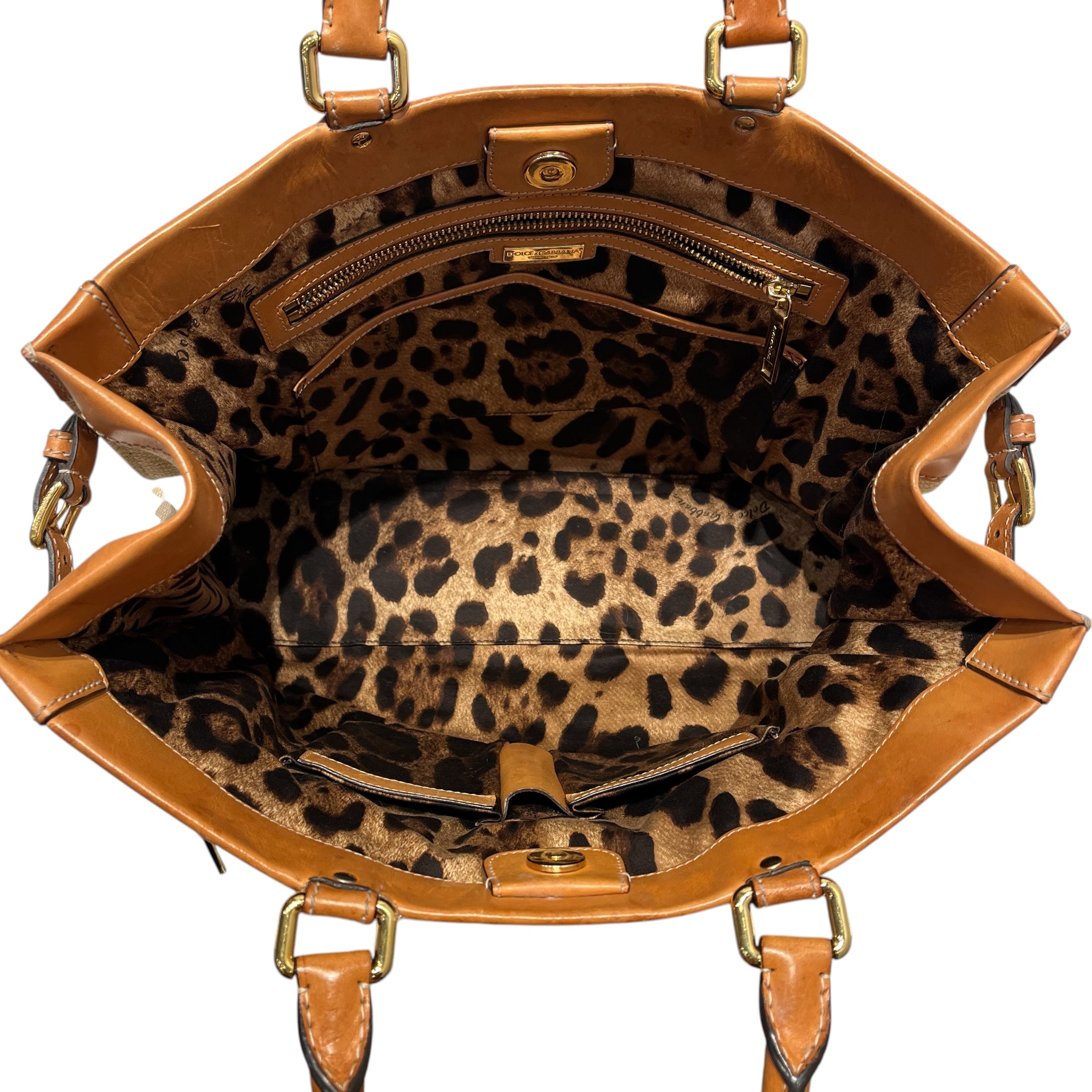 DOLCE&GABBANA/Hand Bag/Cotton/BEG/SICILY SIDE BUCKLE TWEED view 4