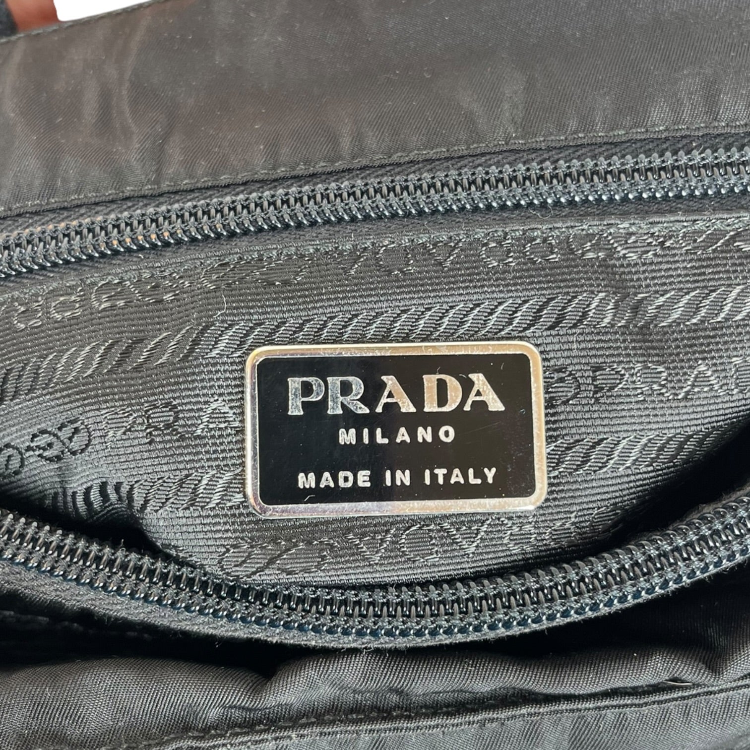 PRADA/Hand Bag/Nylon/BLK/Tessuto Nylon Bag view 4