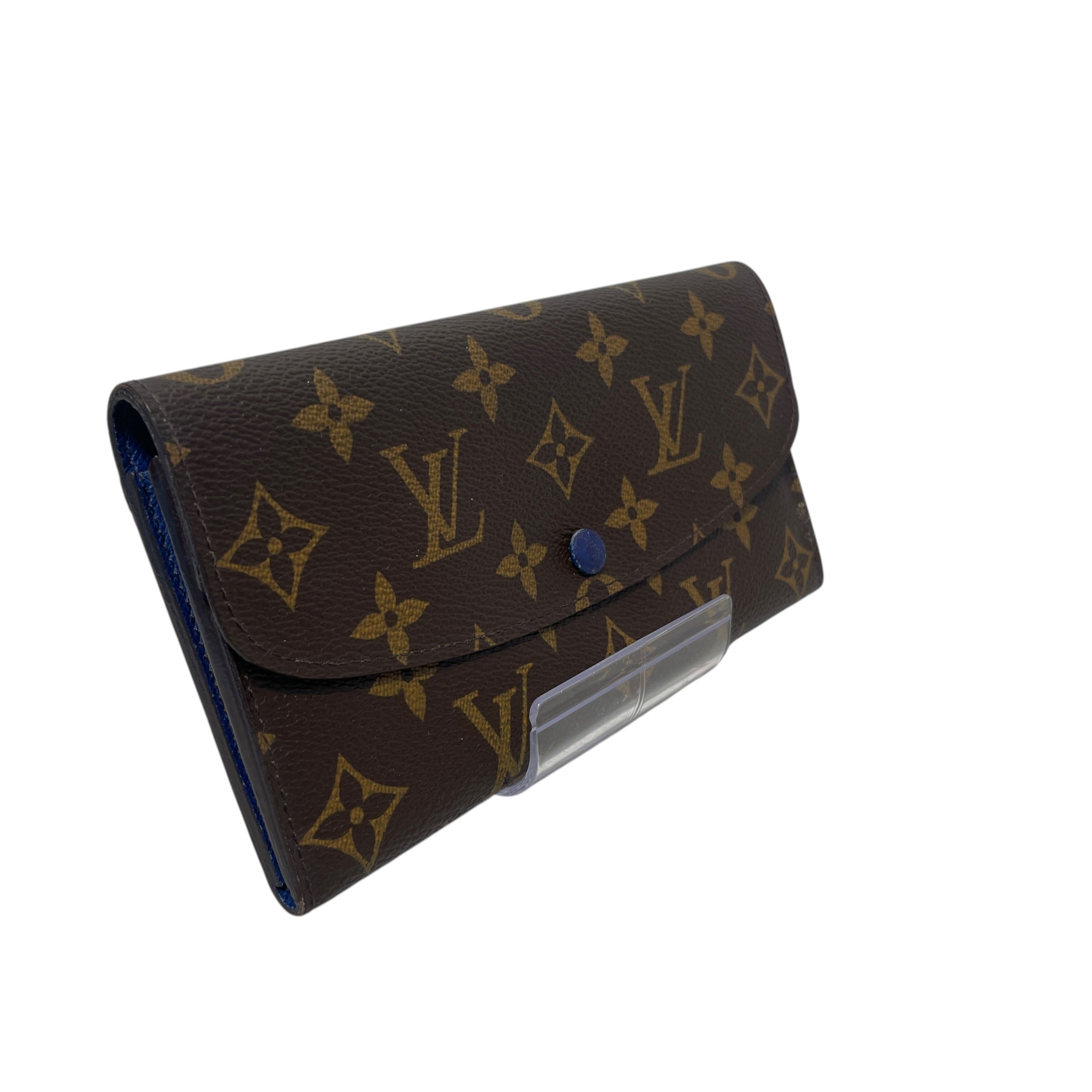 LOUIS VUITTON/Long Wallet/Monogram/Leather/BRW/L's/Emille view 1