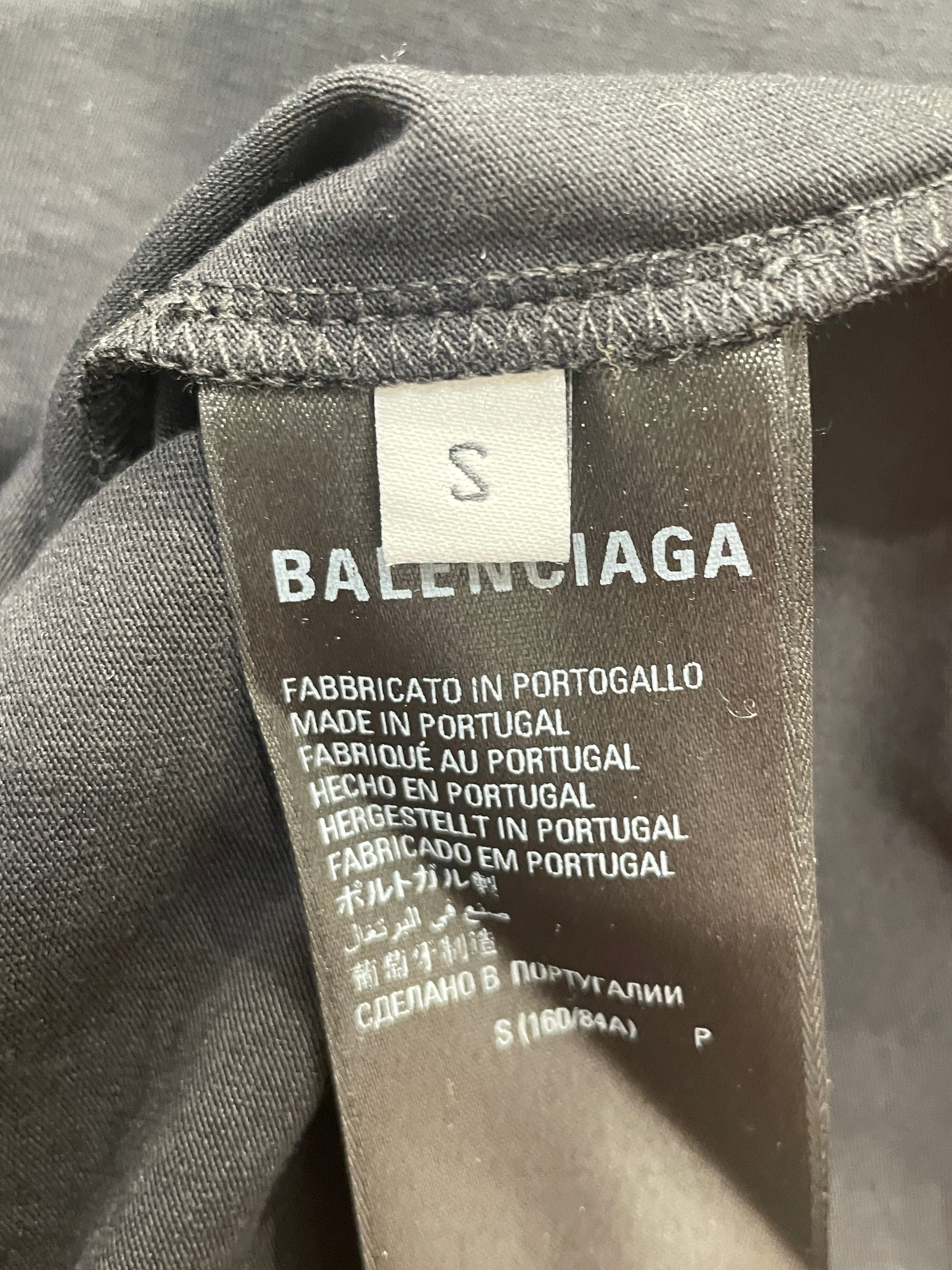 BALENCIAGA/LS T-Shirt/S/Cotton/BLK/COTTON TURTLENECK view 3