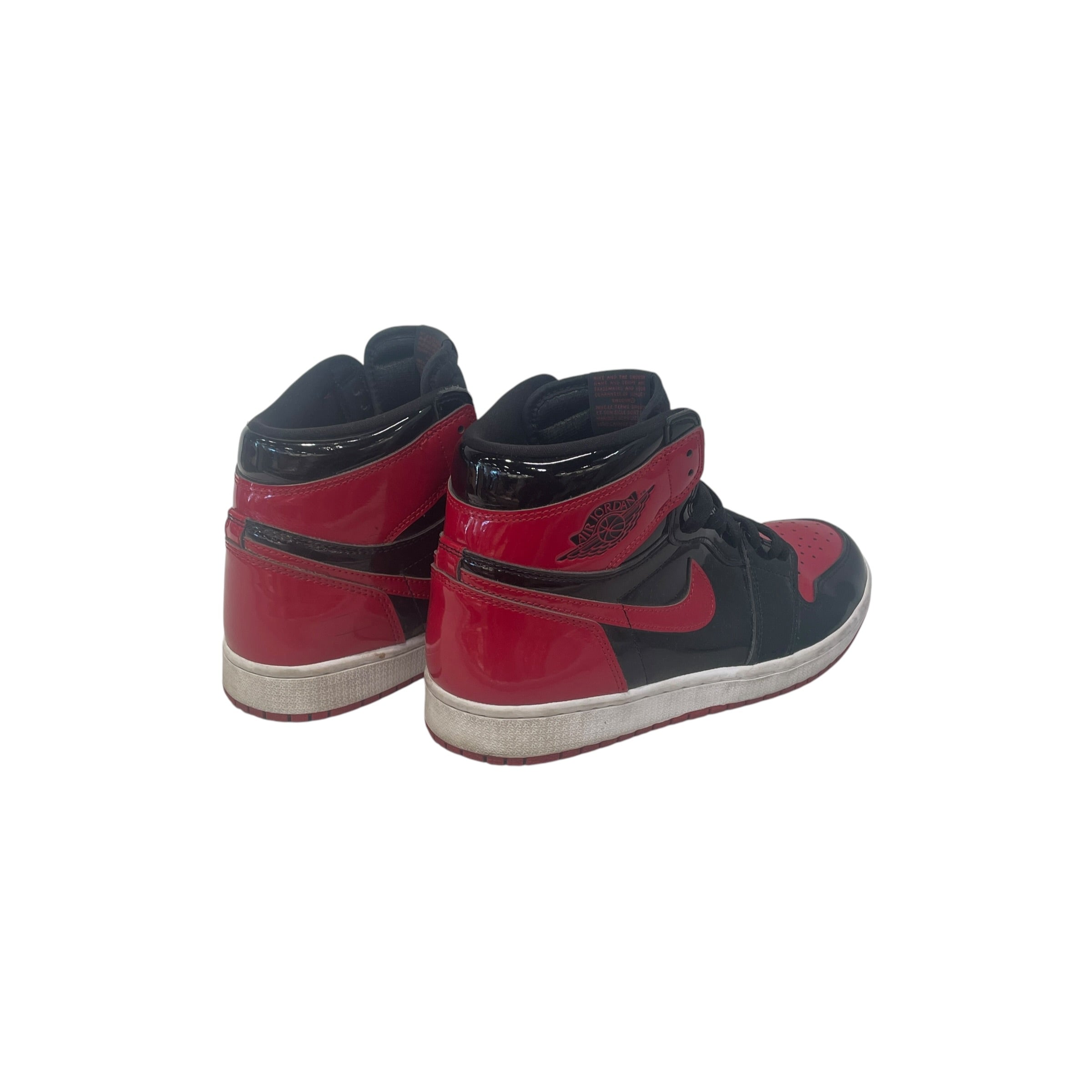 NIKE/AIR JORDAN 1 RETRO HIGH OG/Hi-Sneakers/US 10/Leather/RED/555088-063 view 2