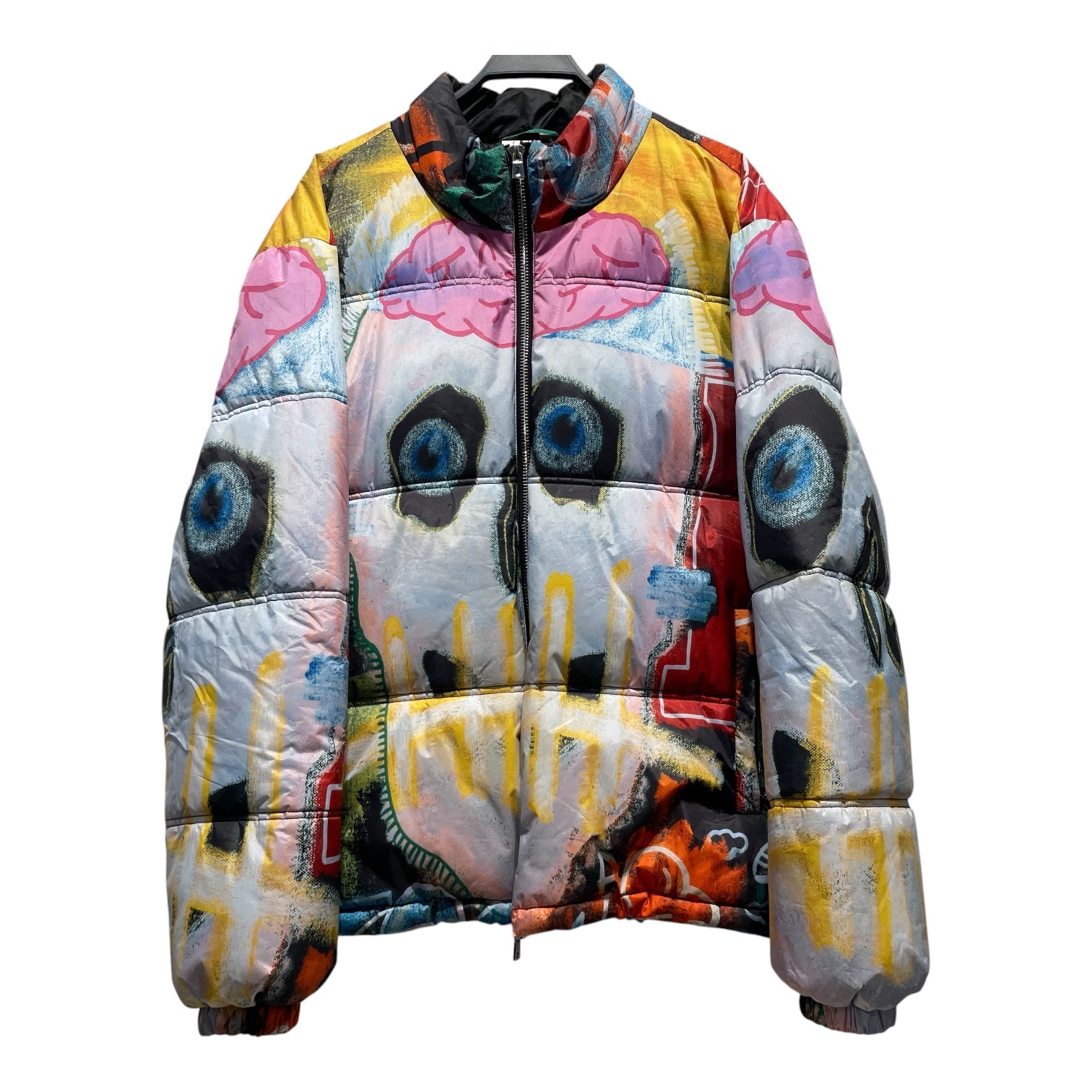 TANGO HOTEL/Puffer Jkt/XXL/Cotton/MLT/All Over Print/ view 1