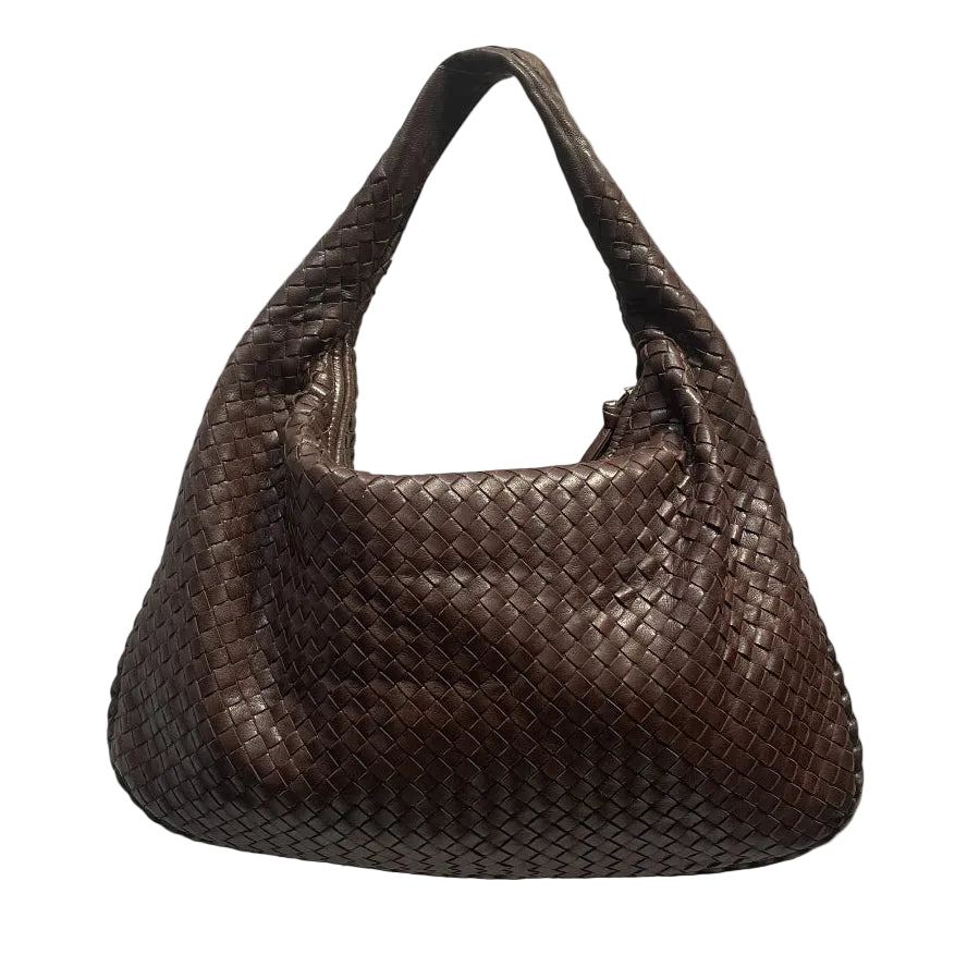 BOTTEGA VENETA/Tote Bag/Lambskin/BRW/WOVEN TOTE view 2
