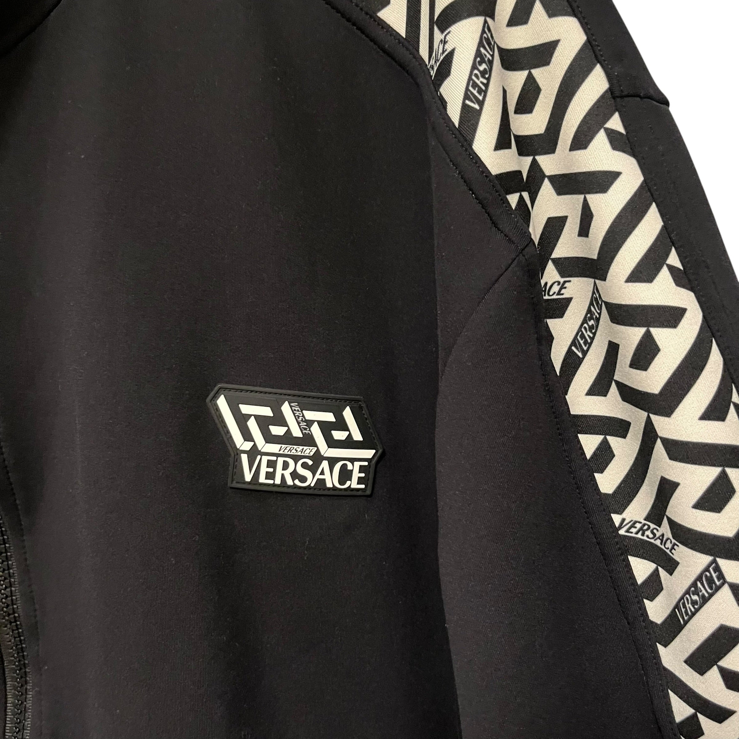 VERSACE/Jacket/L/BLK/greca view 4