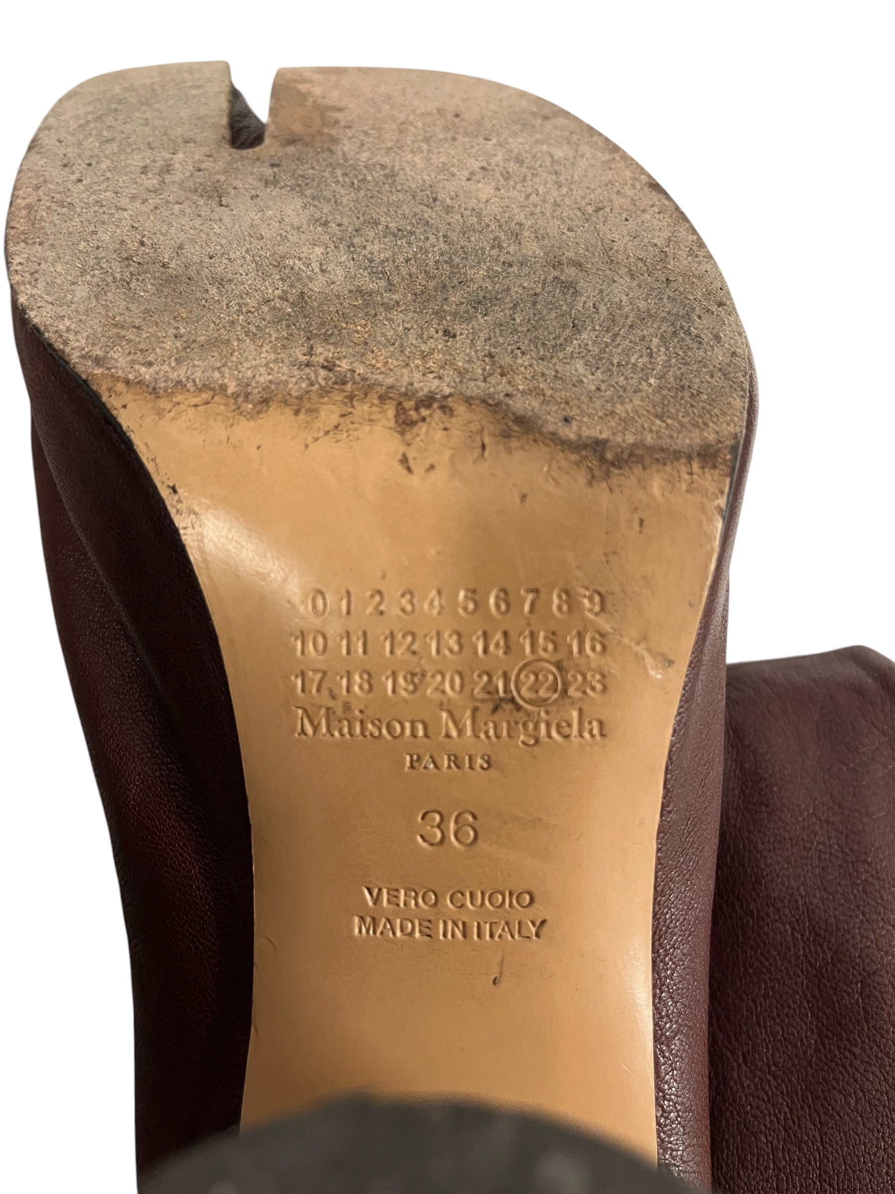 Maison Margiela/Boots/EU 38/Leather/BRW/ view 4