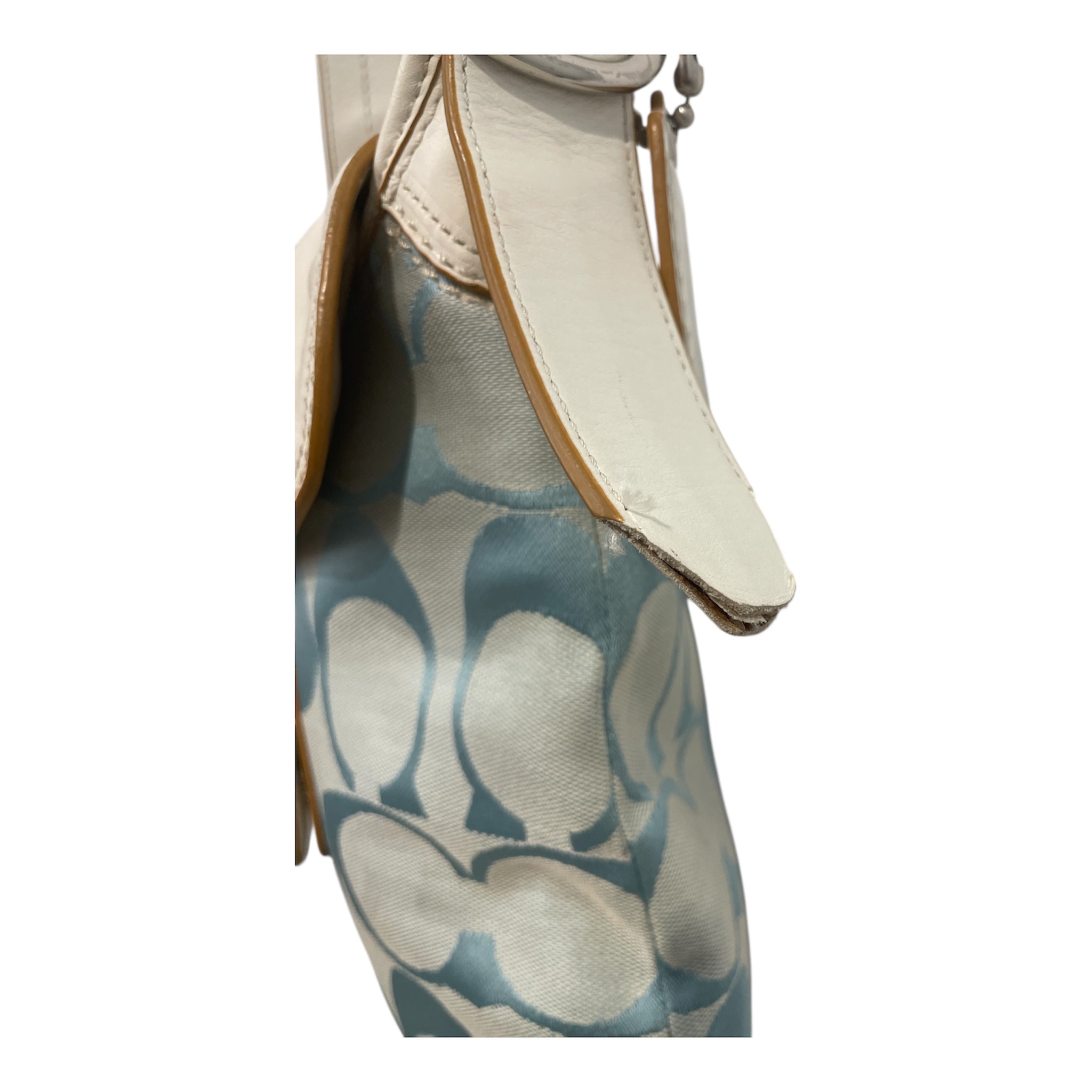 COACH/Cross Body Bag/Monogram/Cotton/BLU/COACH B0932 BABY BLUE view 6