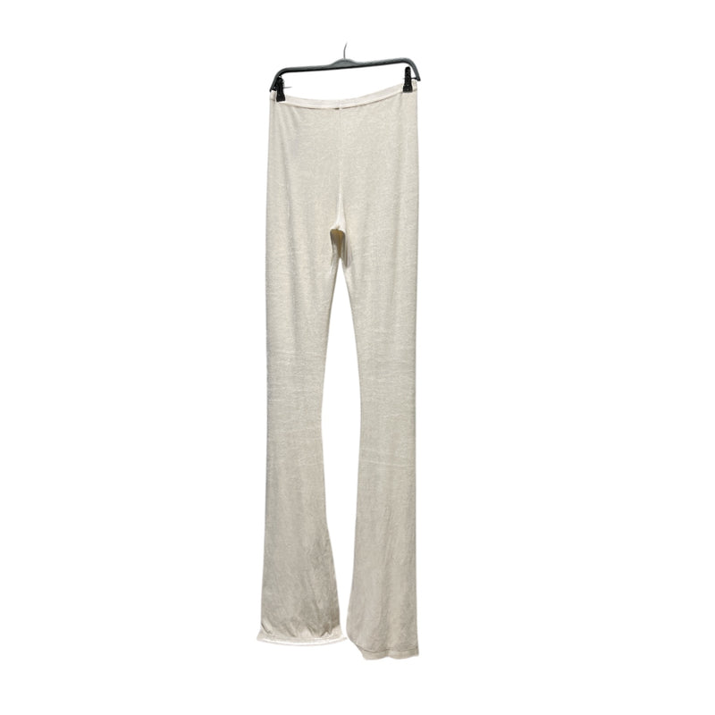 Rick Owens/Wide Leg Pants/WHT/