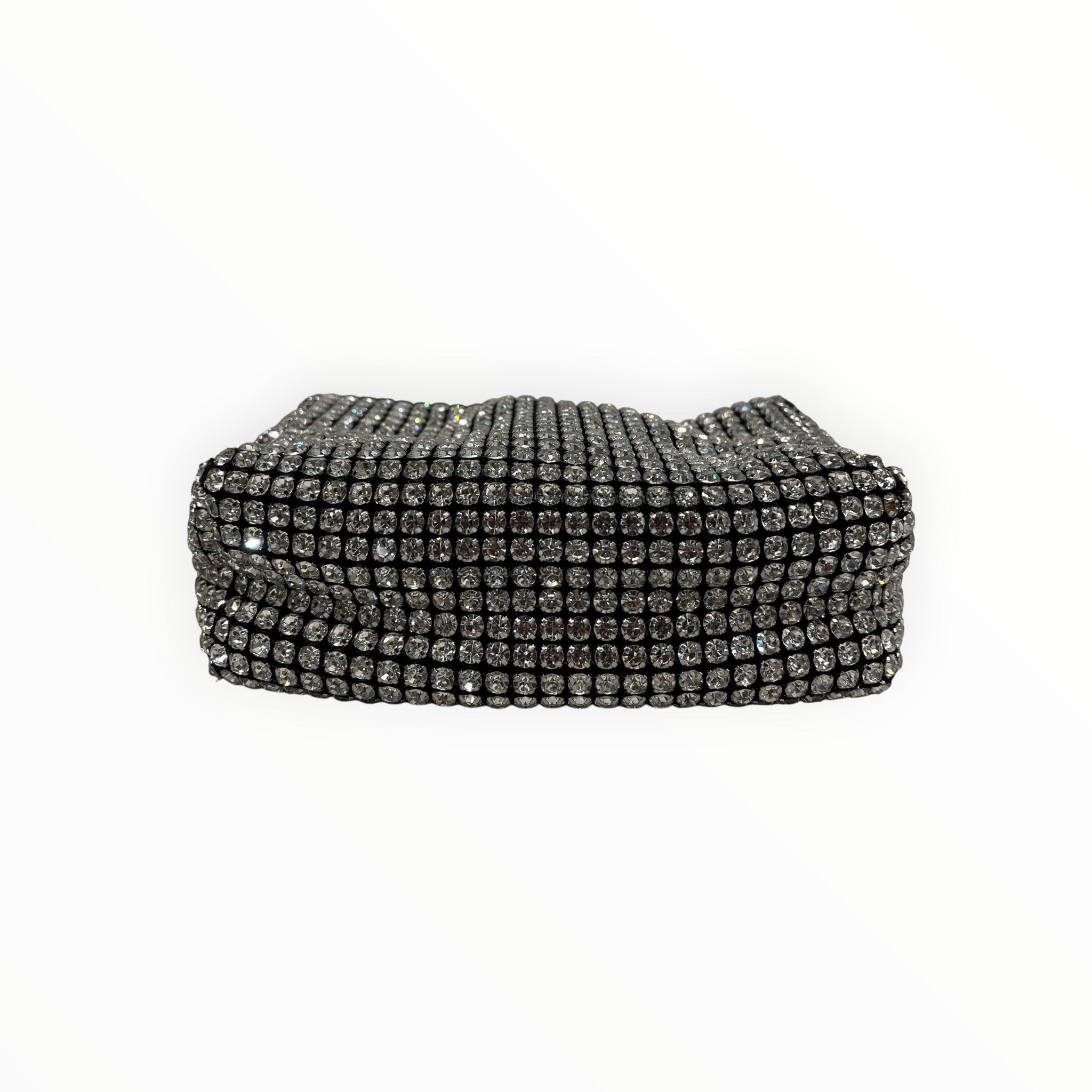 Alexander Wang/Hand Bag/Iridescent/Leather/BLK/Heiress Crystal Mesh Pouch Bag view 3