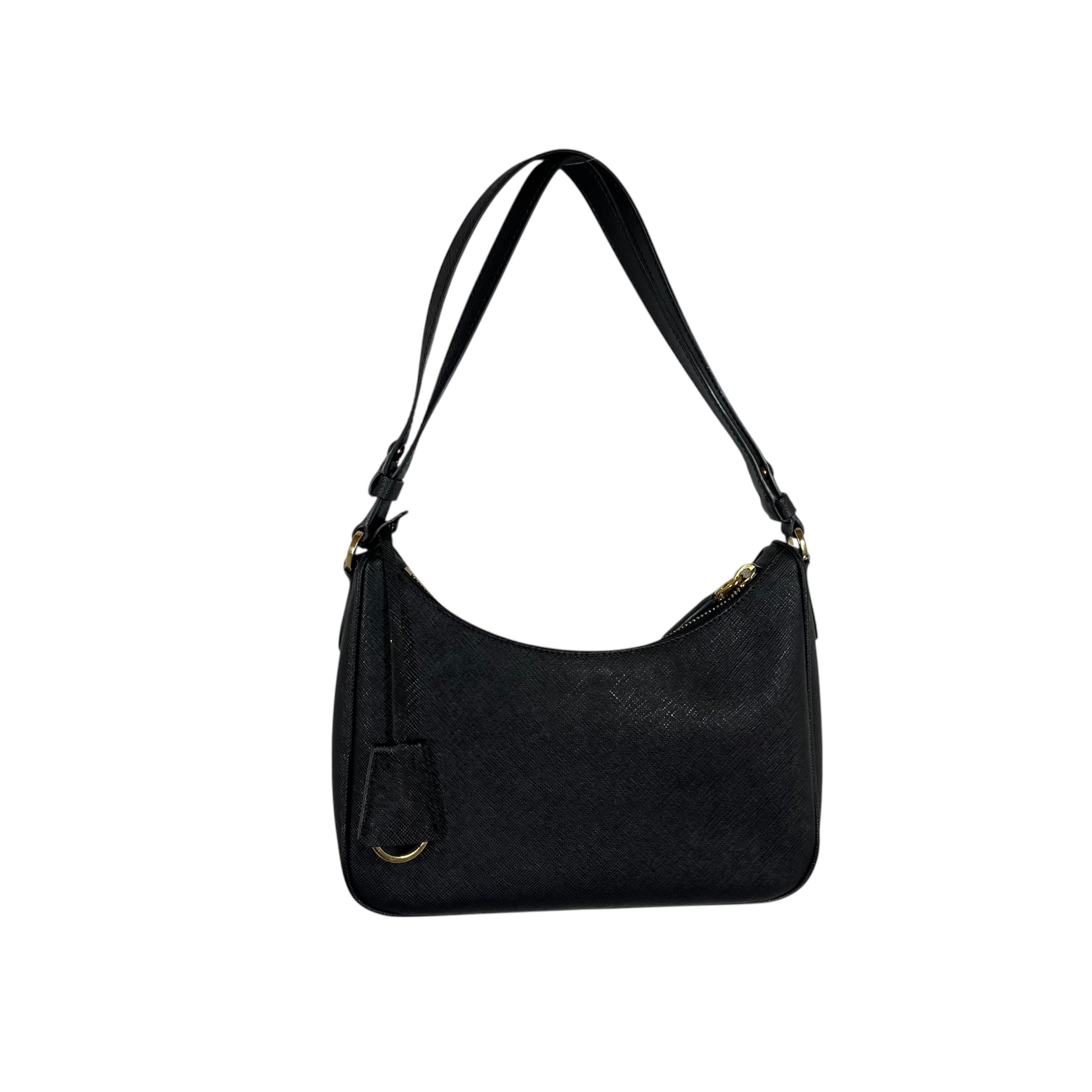 PRADA/Hand Bag/Leather/BLK/MINI BAG view 2