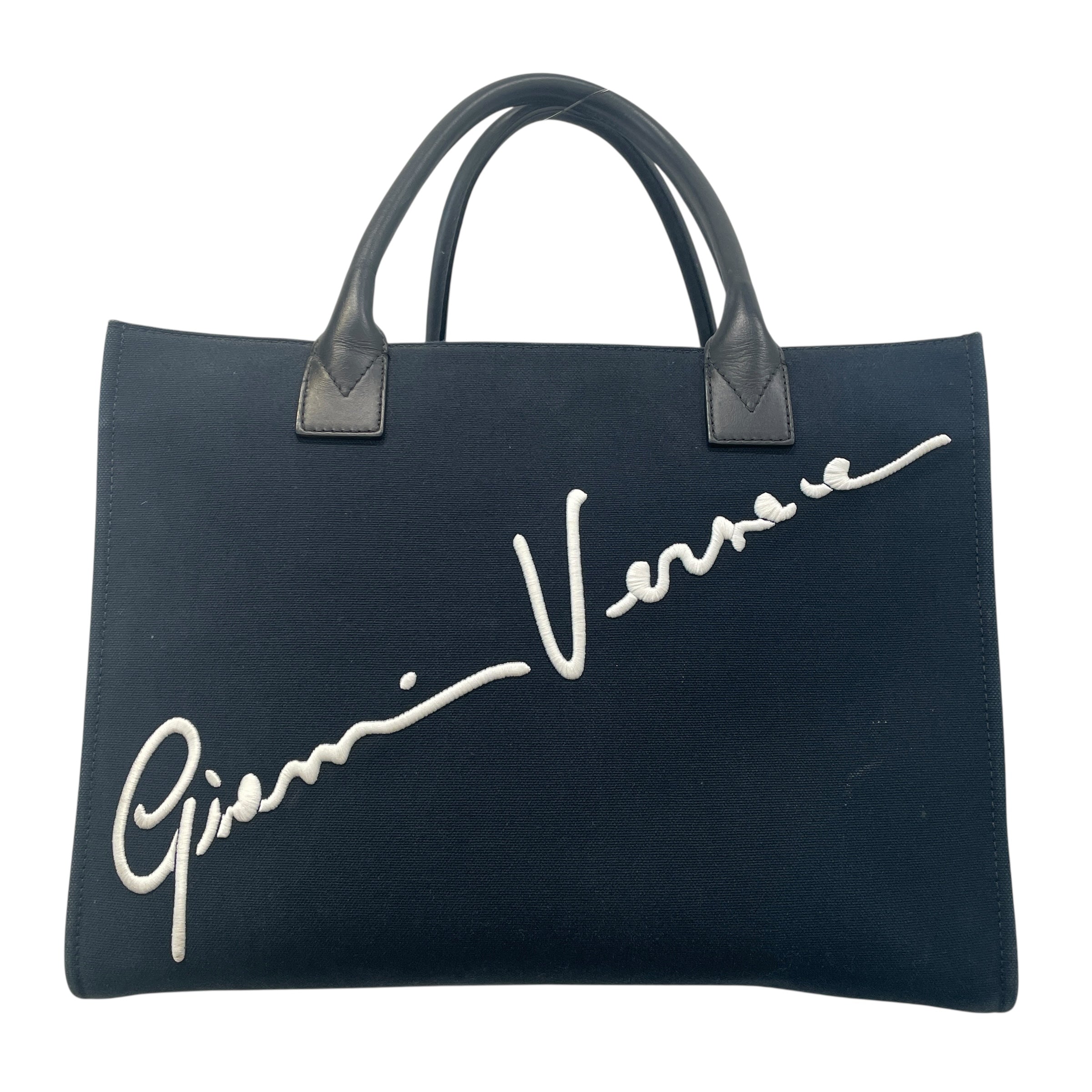VERSACE/Tote Bag/Cotton/BLK/Cabas Pop view 1
