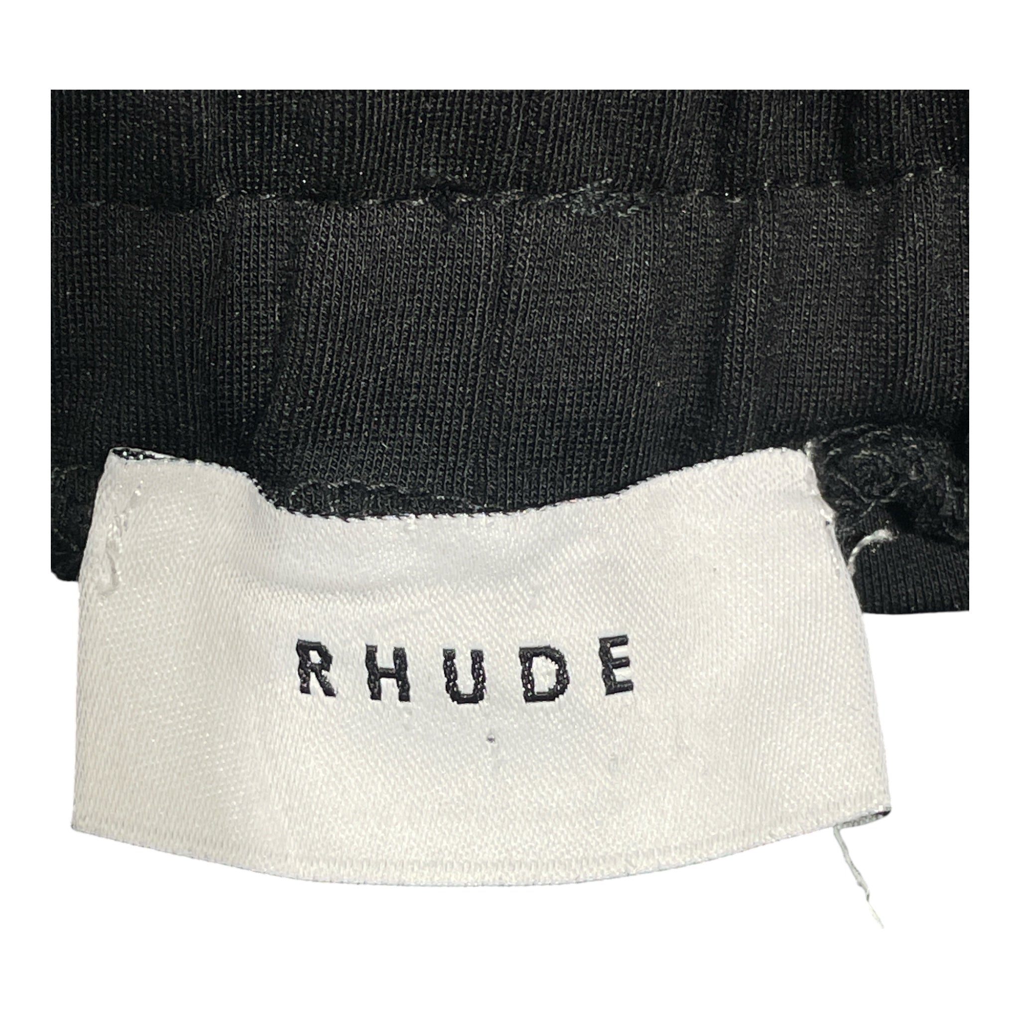RHUDE/Straight Pants/XXL/Rayon/BLK/Silver Stripe Trackpants view 3