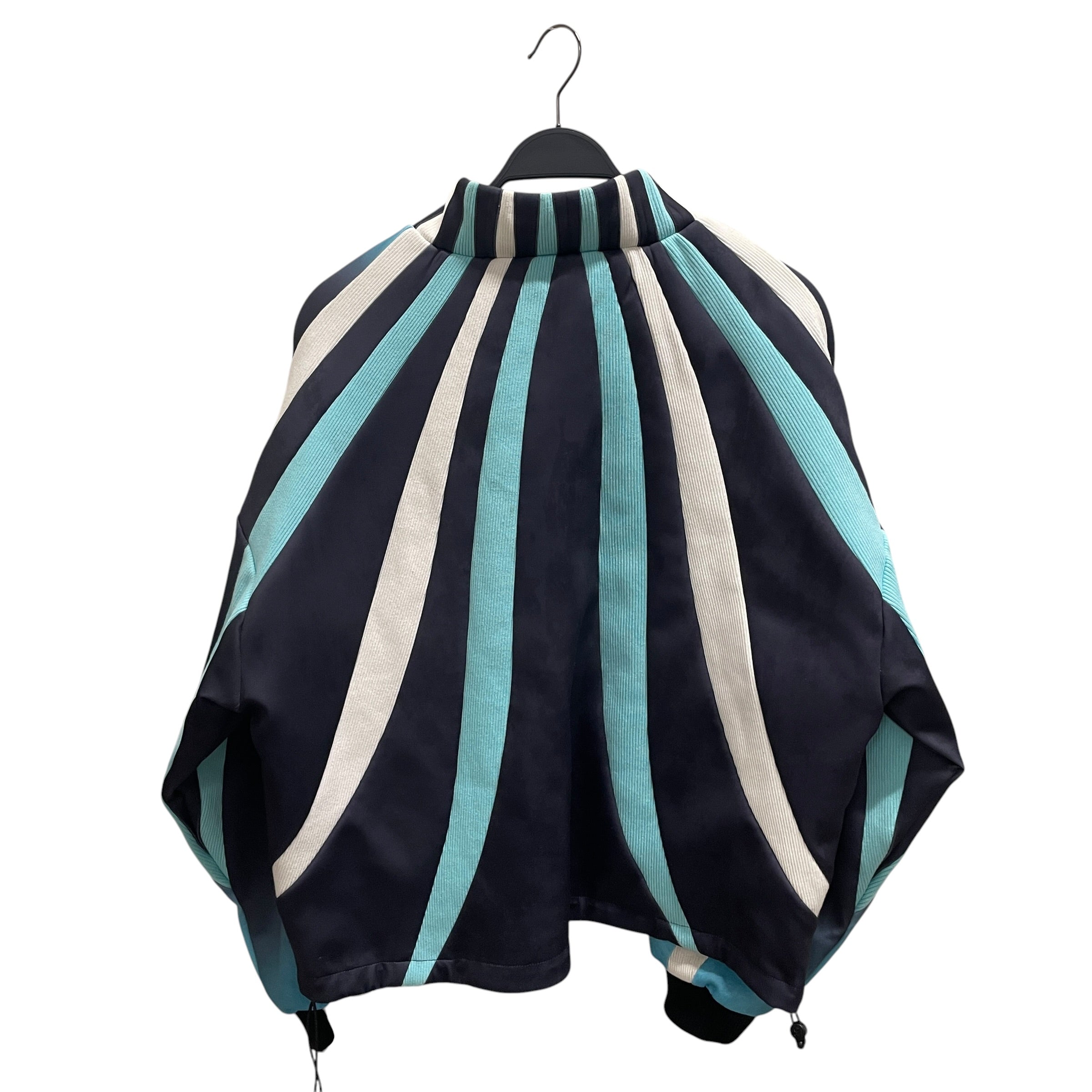 BAD SON/Jacket/M/BLU/striped view 2