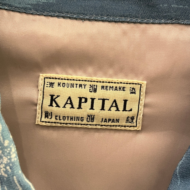 KAPITAL/Jacket/M/Rayon/BLU/Graphic/Zip up
