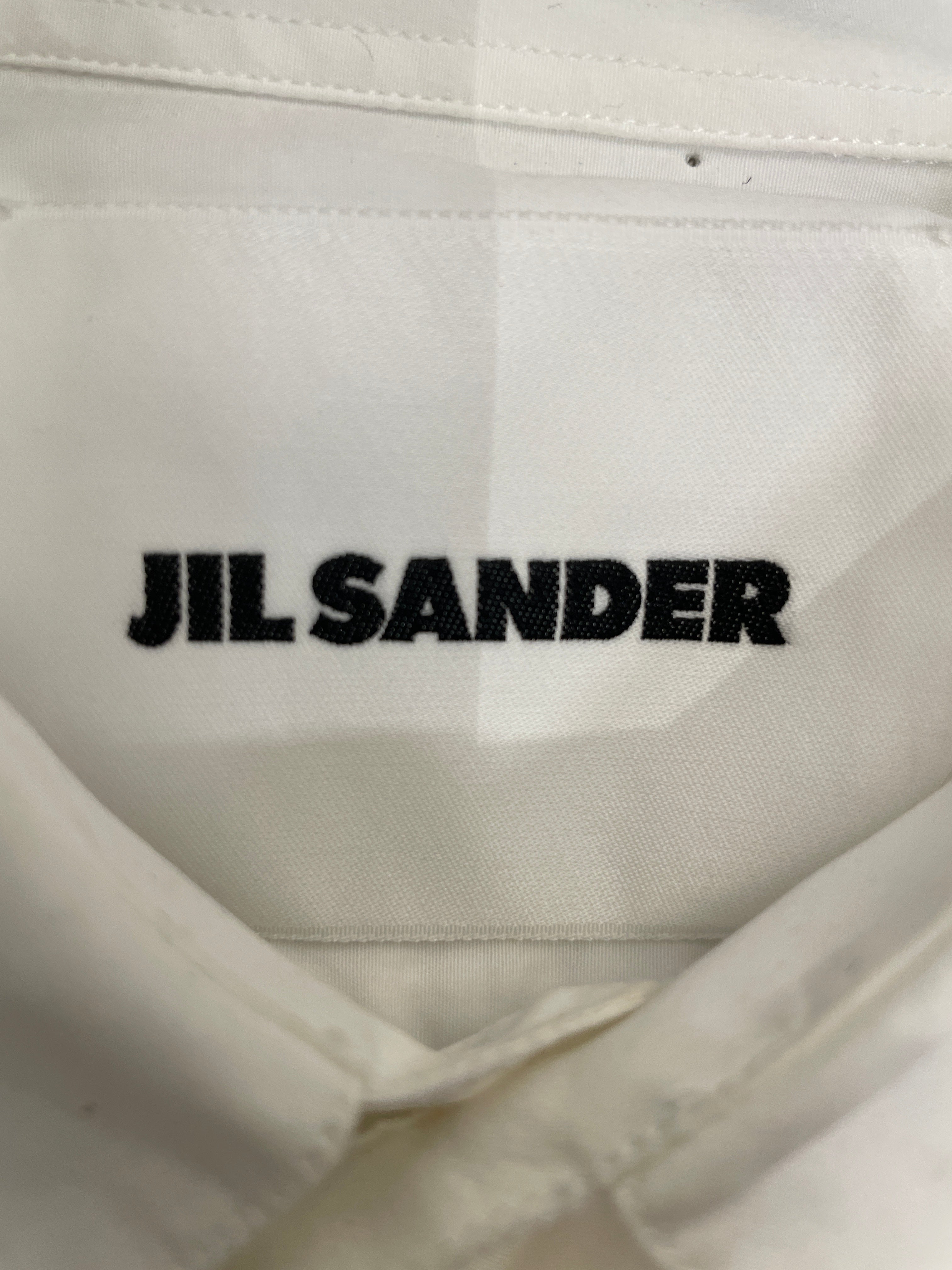 JIL SANDER/LS Shirt/41/Cotton/WHT/ view 3