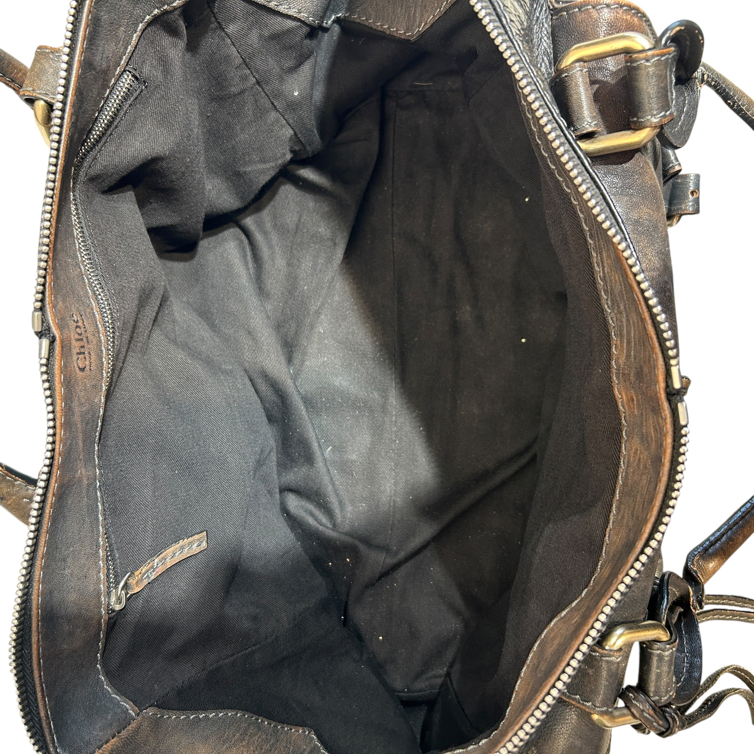 Chloe/Bag/Leather/BLK/Multi Flap W/ Lock view 4
