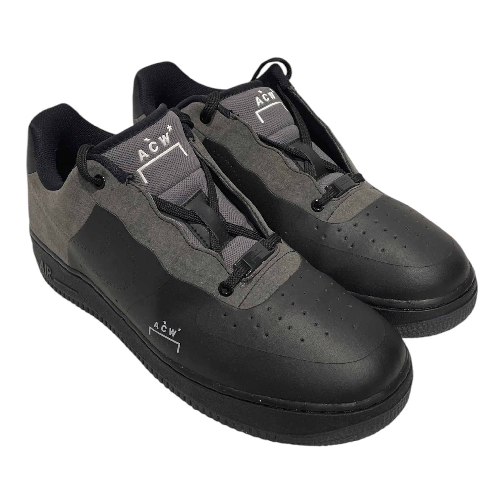 NIKE/A-COLD-WALL/Low-Sneakers/US 10/Leather/BLK/AF 1 Low view 1