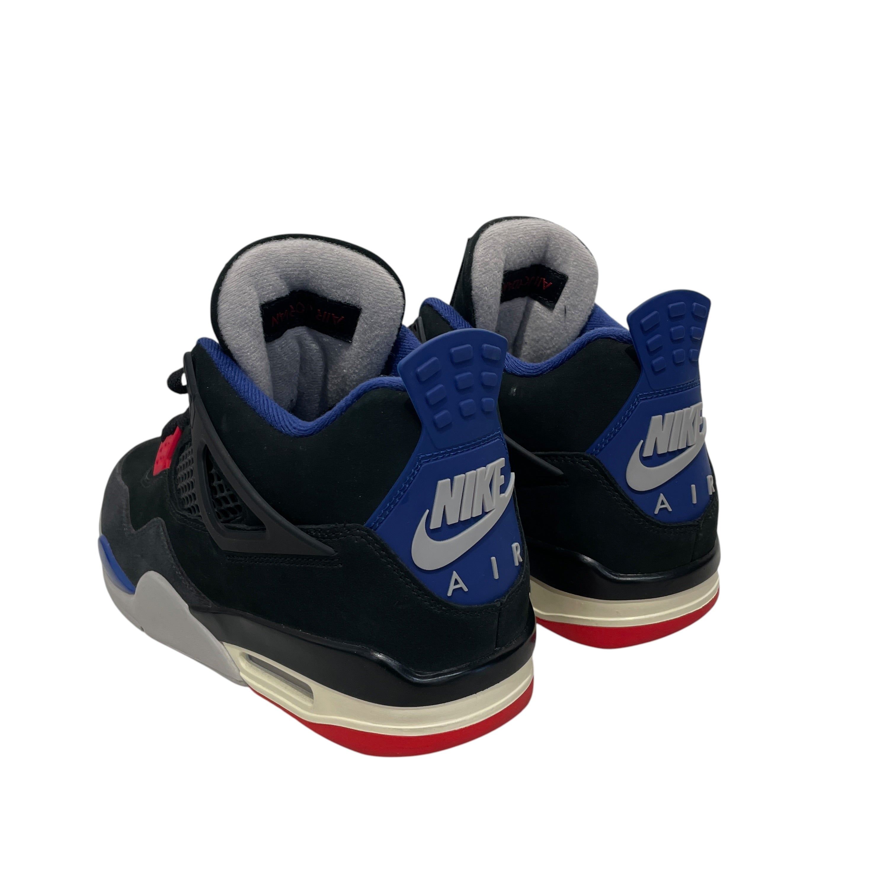 NIKE/AIR JORDAN 4/Low-Sneakers/US 9.5/Suede/BLK/FV5029-003 view 3