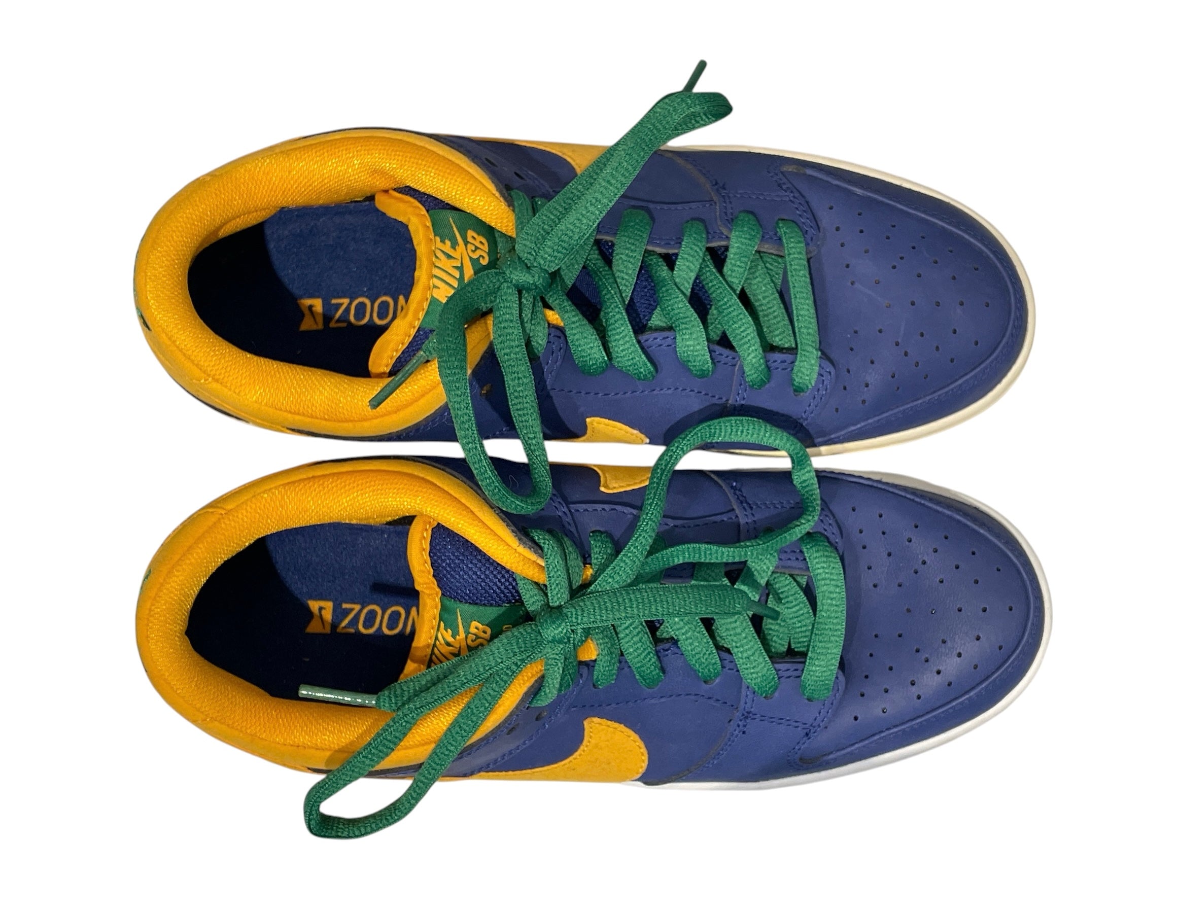 NIKE SB/Low-Sneakers/US 8/Cotton/BLU/BRAZIL LOW DUNKS view 3