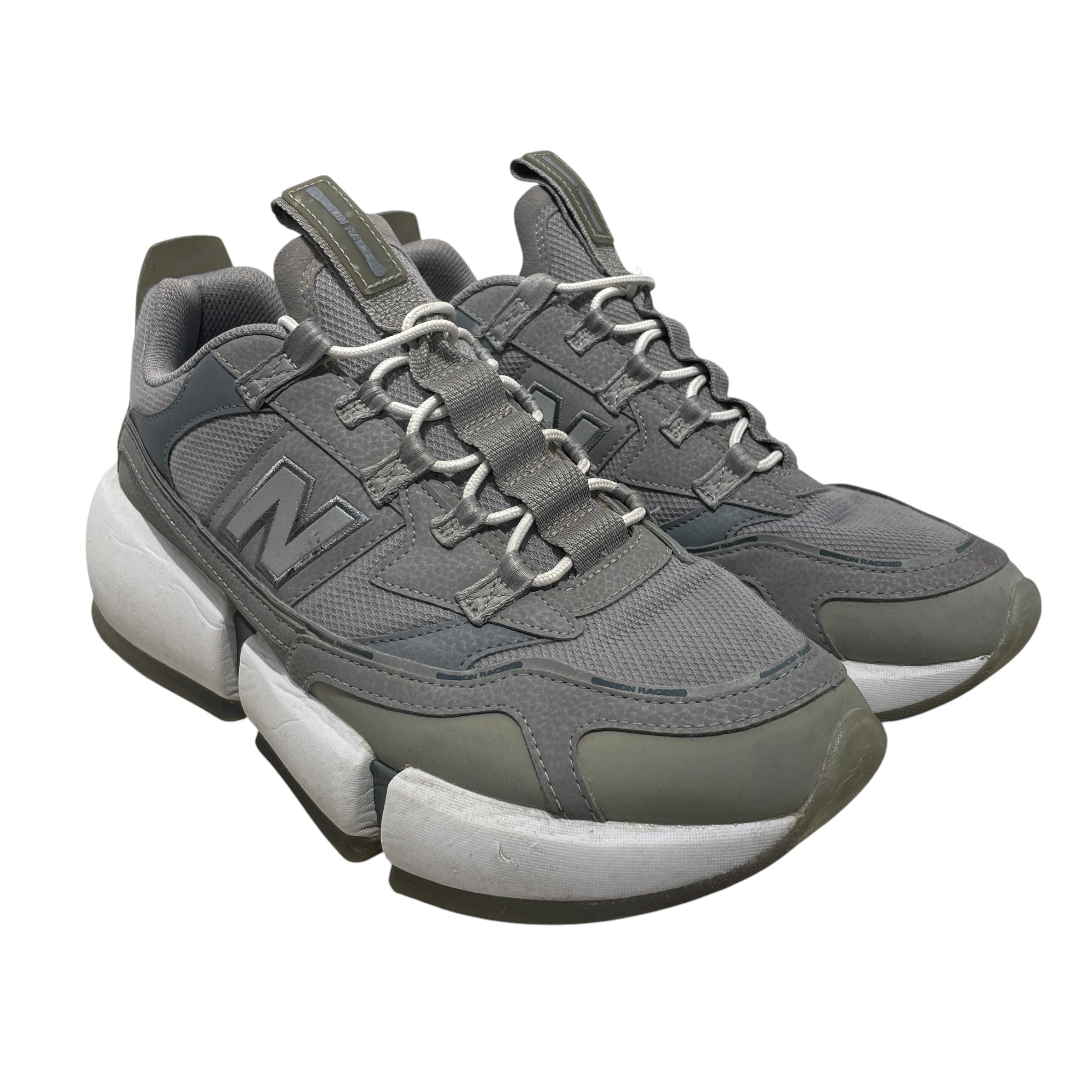 NEW BALANCE/Low-Sneakers/US 13/Cotton/SLV/MSVRCJSD view 1