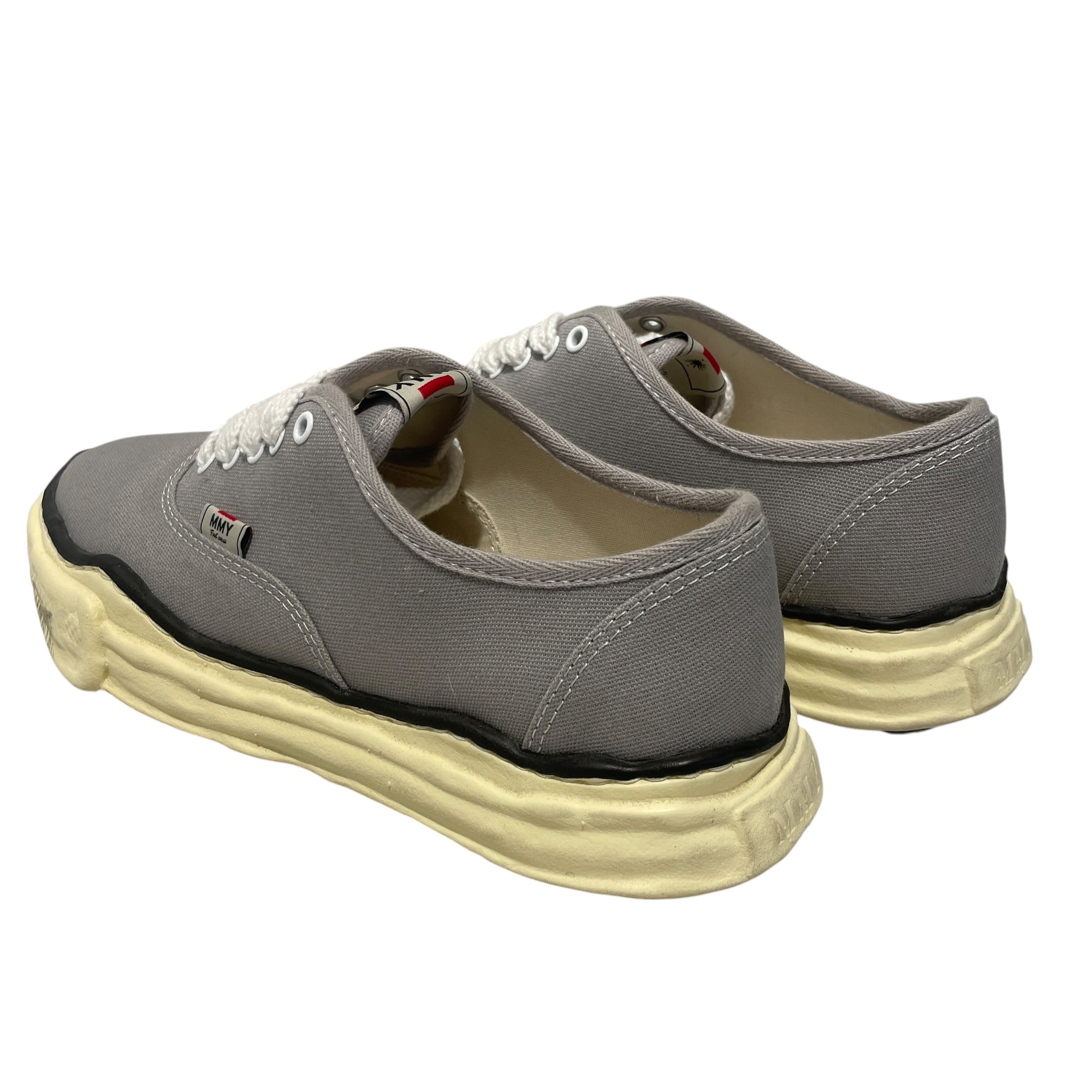 MIHARA YASUHIRO/Low-Sneakers/US 10/Cotton/GRY/baker view 2