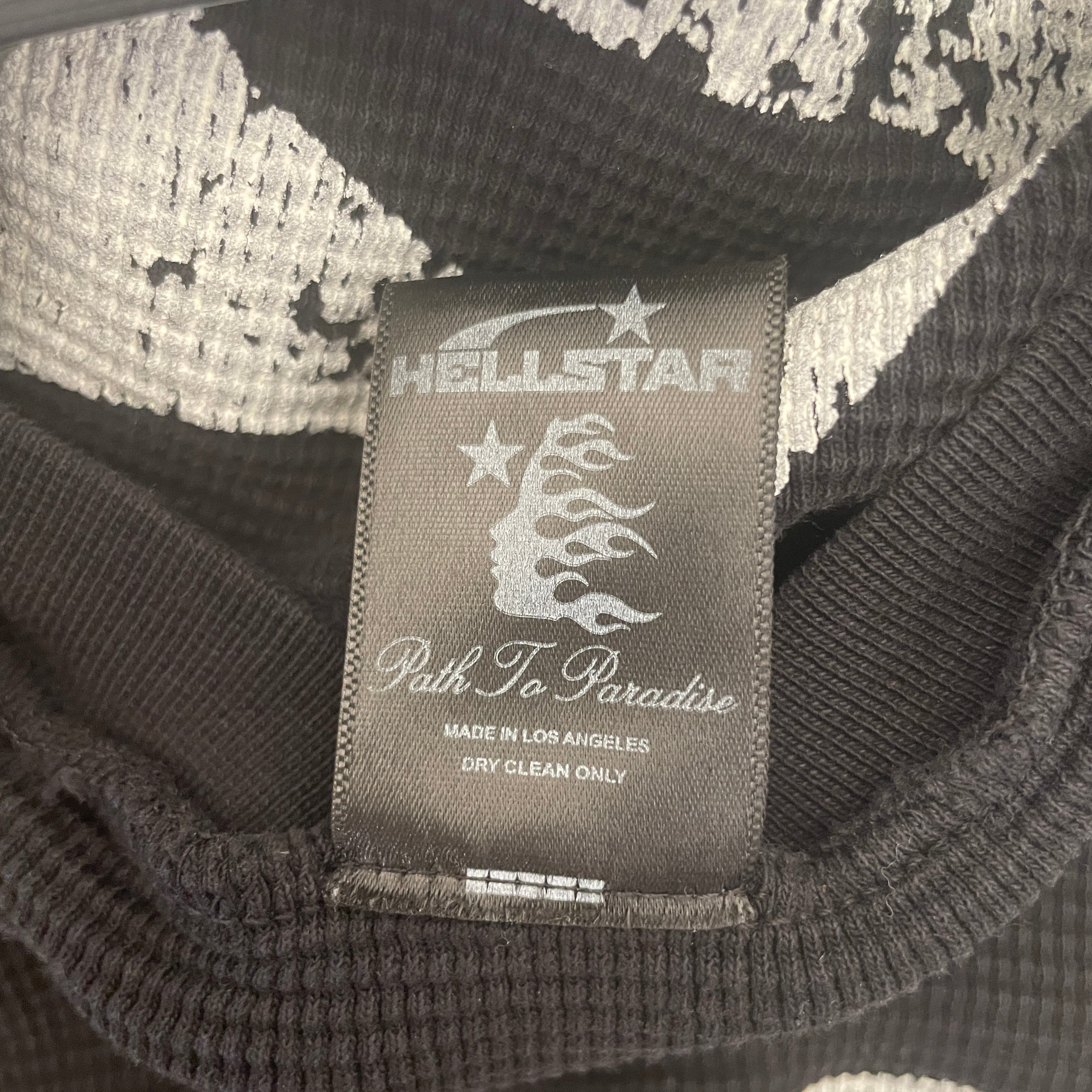 HELLSTAR/LS T-Shirt/M/Cotton/BLK/victorywithin view 3
