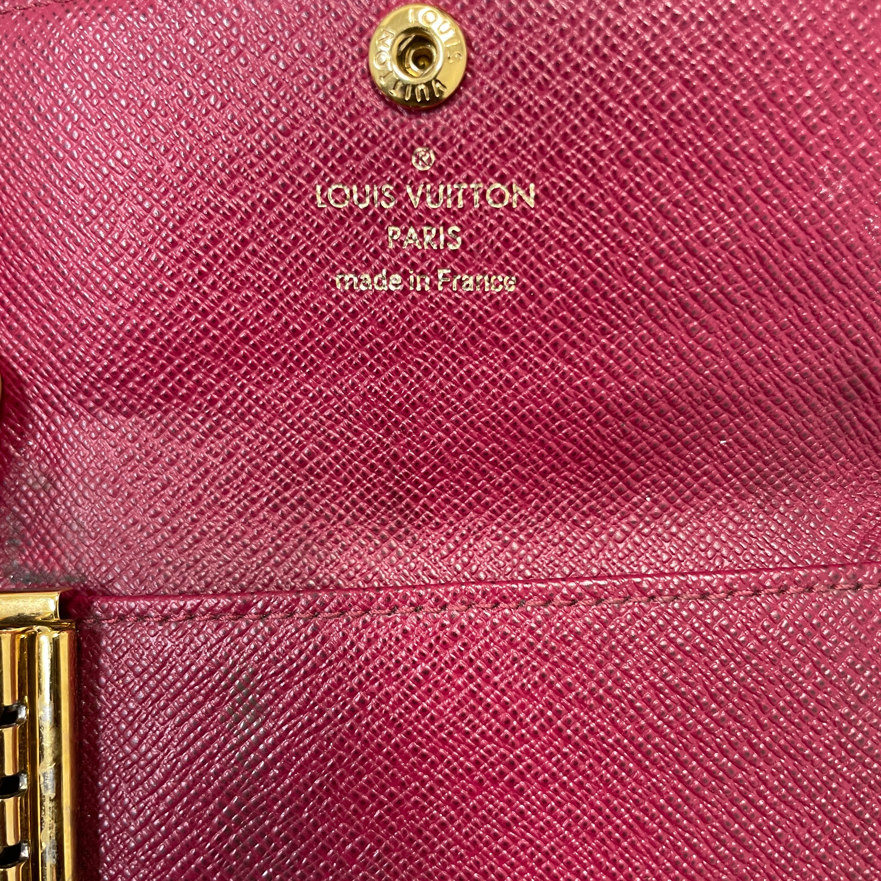 LOUIS VUITTON/Wallet/Monogram/Leather/BRW/L's/key holder view 4