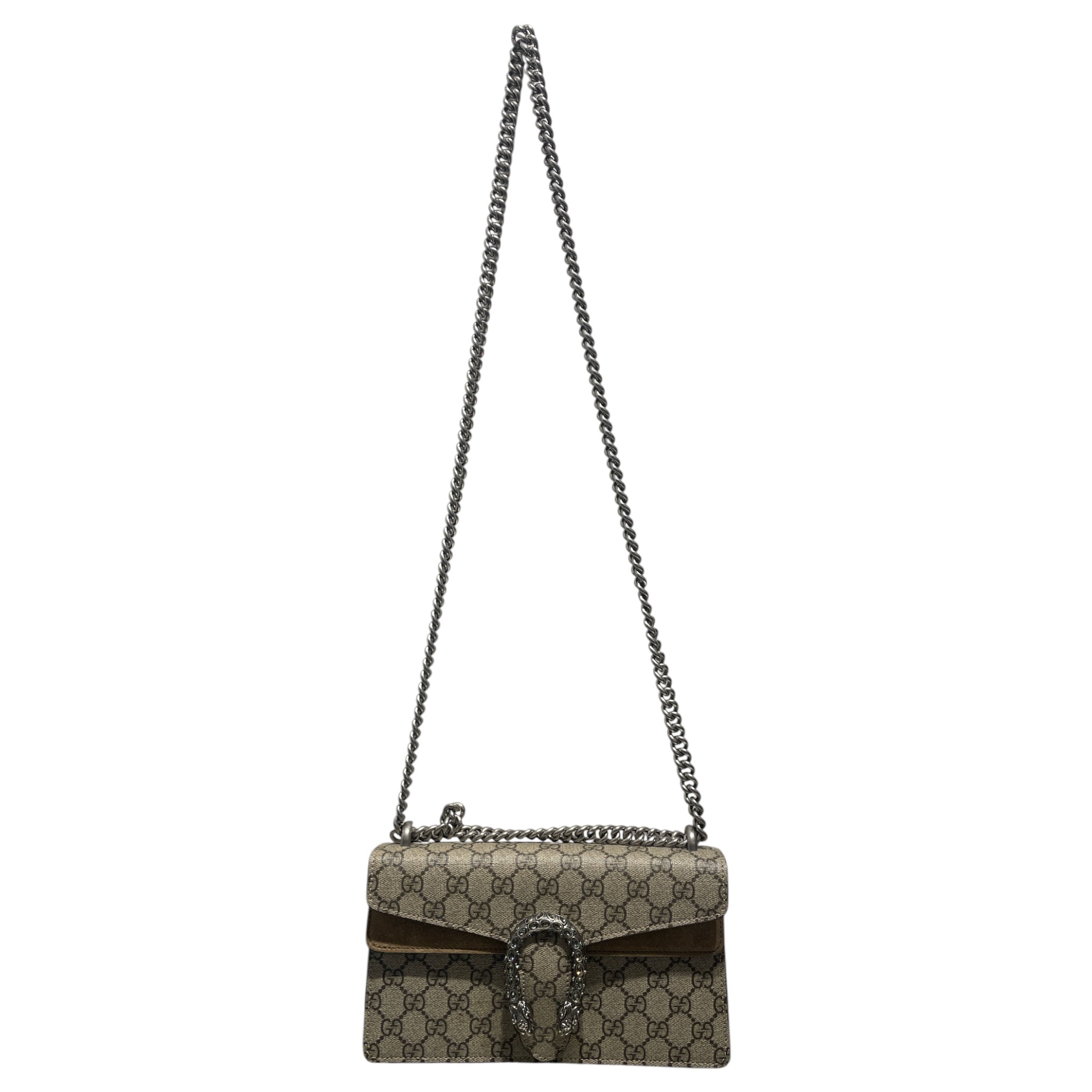 GUCCI/Cross Body Bag/Monogram/KHK/dionysus GG surpeme view 1