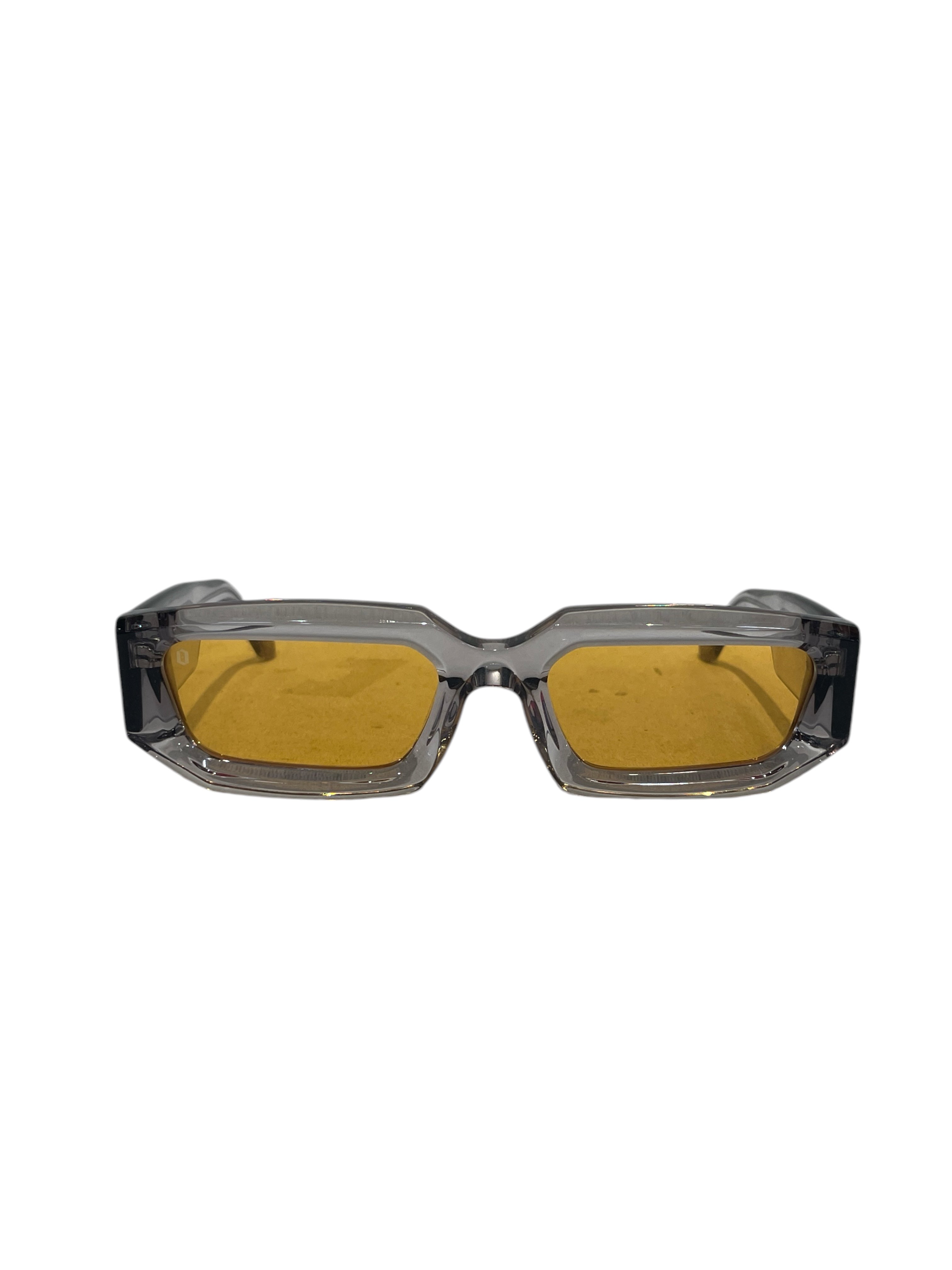 JAMES ORO/Sunglasses/Celluloid/SLV/M's/CITRINE DUNE view 1