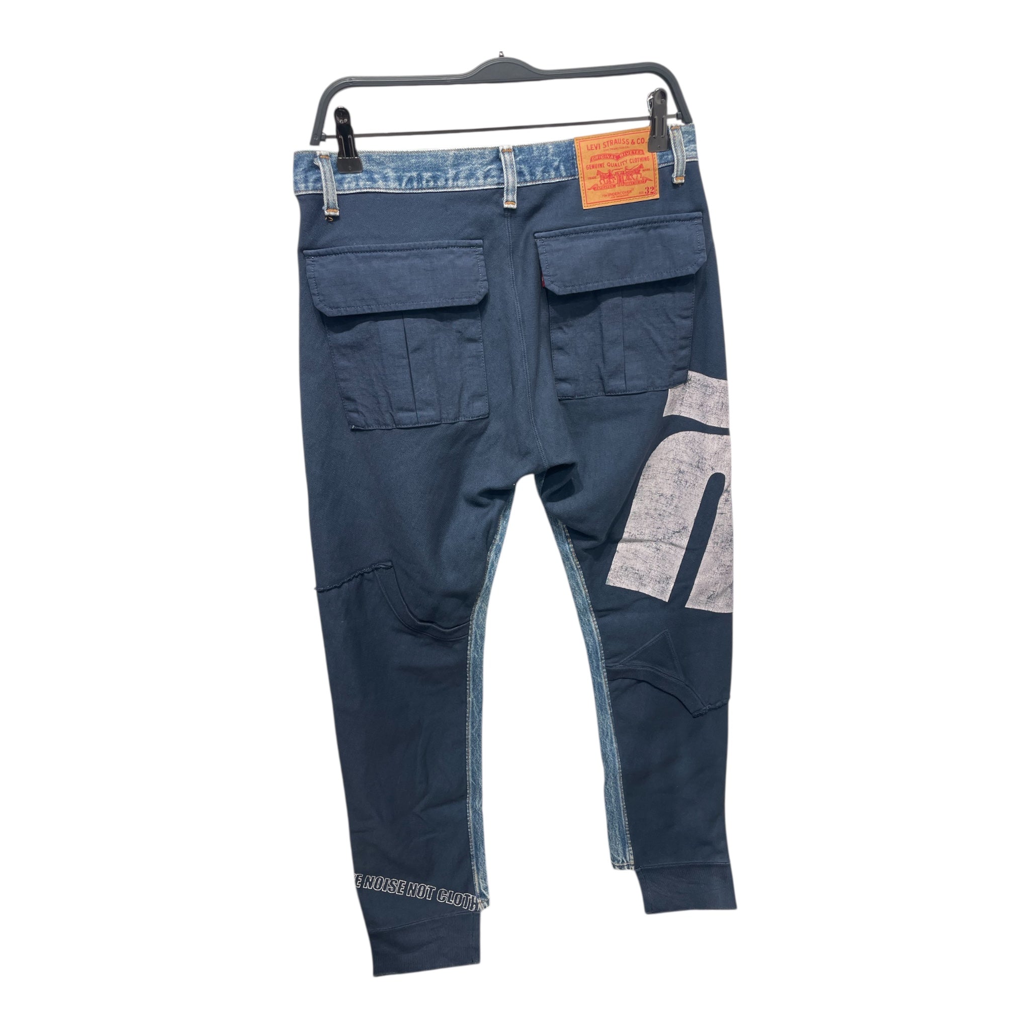 UNDERCOVER/Pants/32/Cotton/BLU/REBELGODS/HYBRID view 2