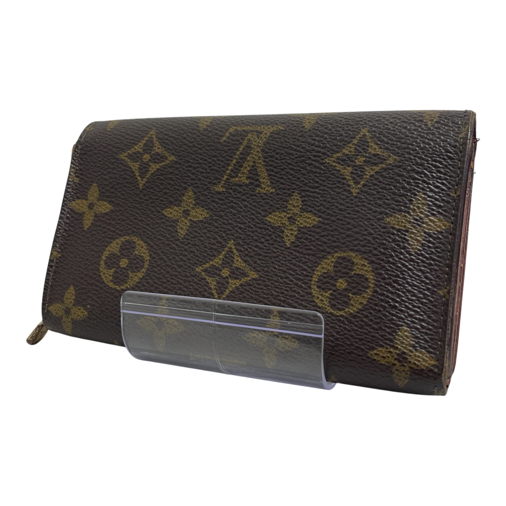 LOUIS VUITTON/Long Wallet/Brown/Monogram/PORTE MONNAIE BILLETS TRESOR_MONOGRAM CANVAS/M61730 view 2