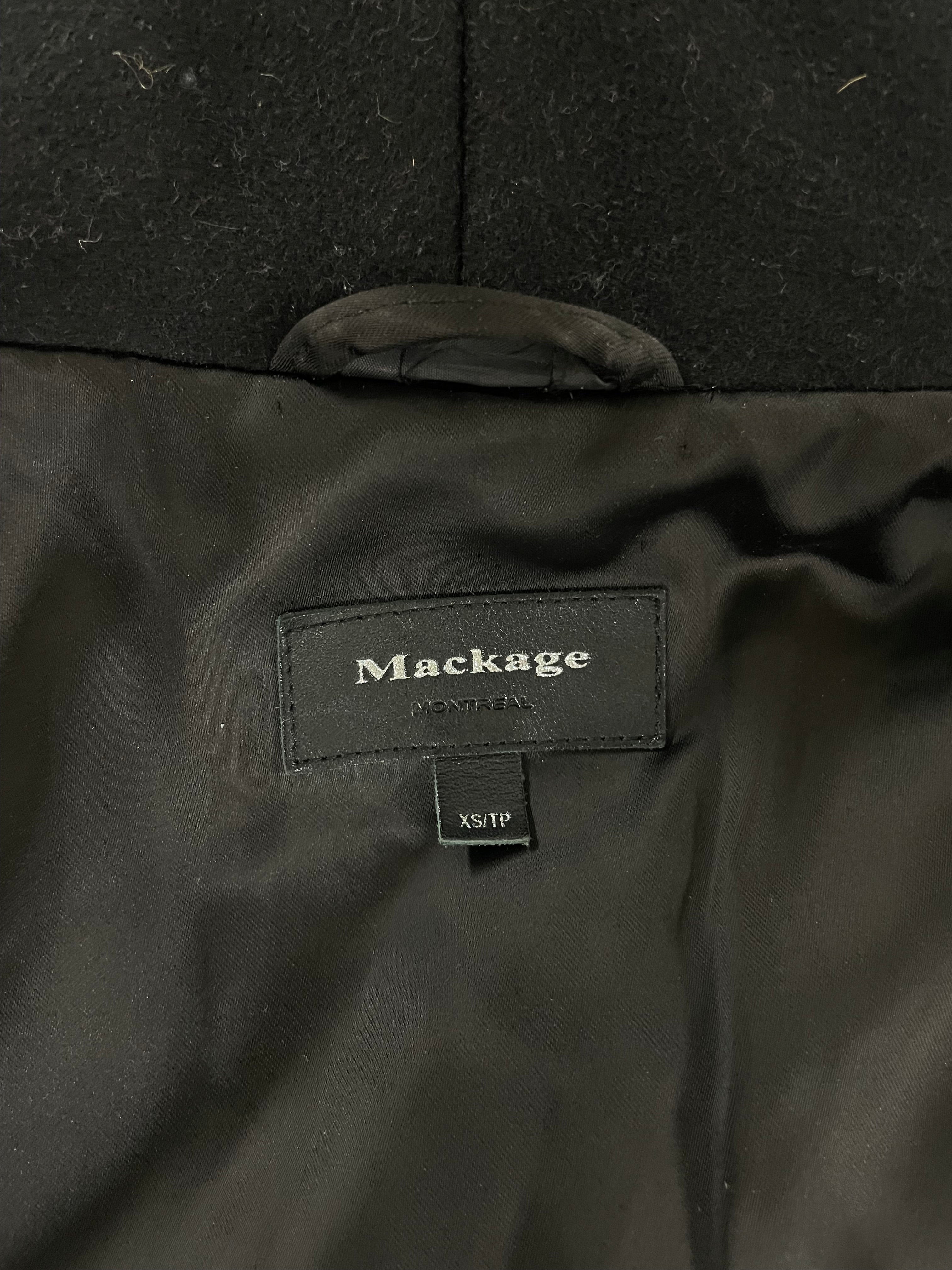 MACKAGE///Jacket/XS/Plain/Wool/BLK//W [Designers] Essentials/ view 4