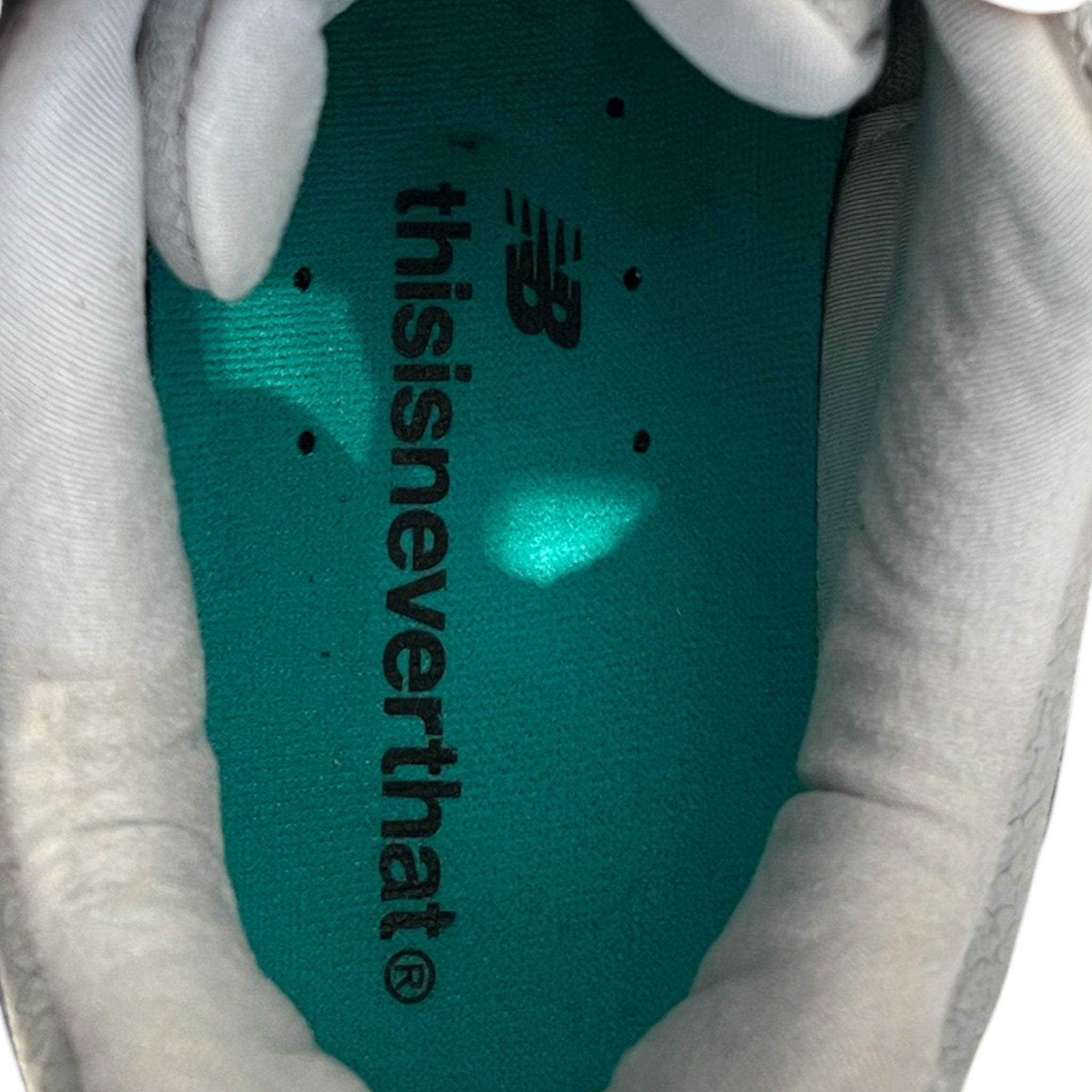 NEW BALANCE/thisisneverthat/Low-Sneakers/US 8.5/Leather/GRY/2002R thisisneverthat view 3