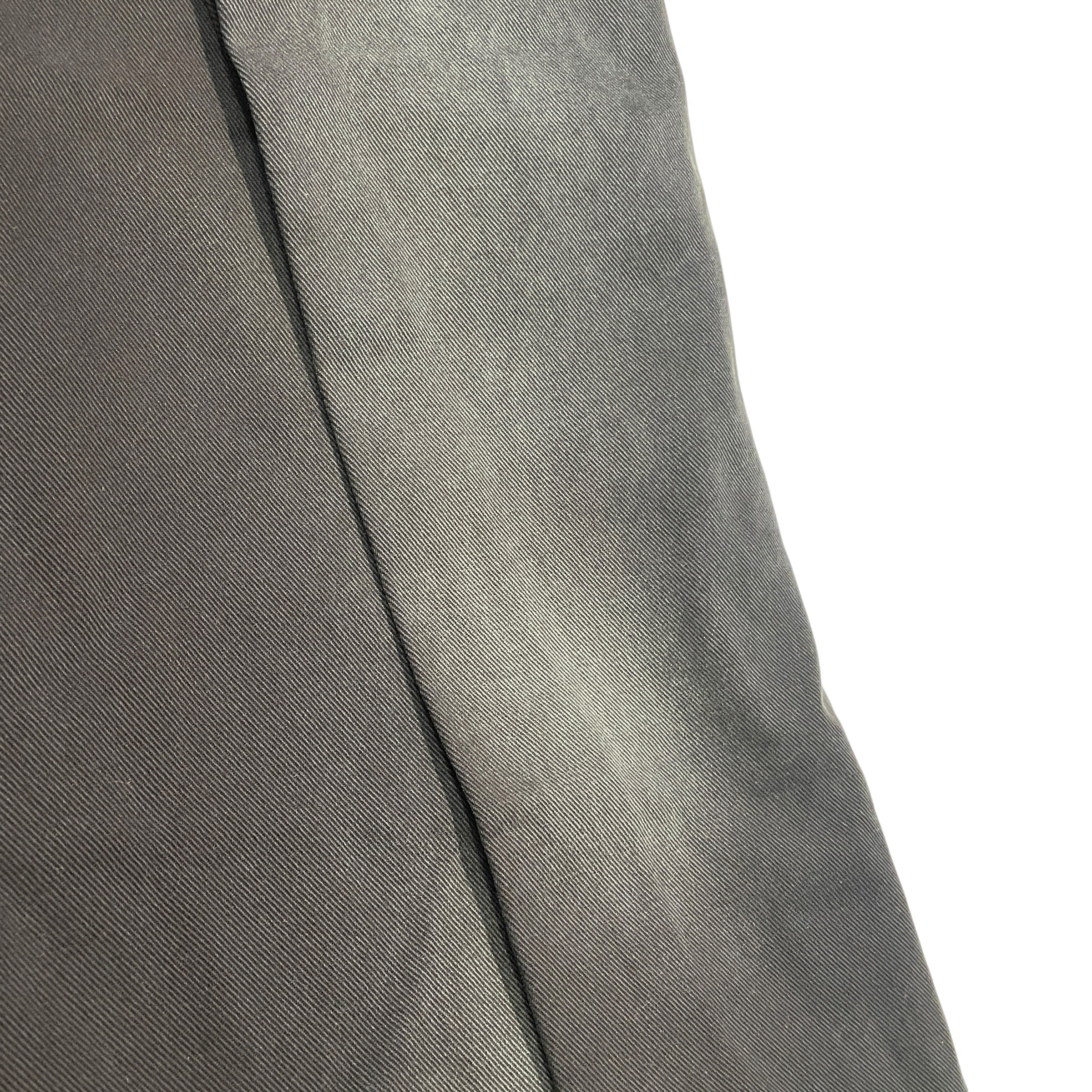 BALENCIAGA/Straight Pants/XS/Denim/BLK/DOUBLE FRONT PANEL view 4