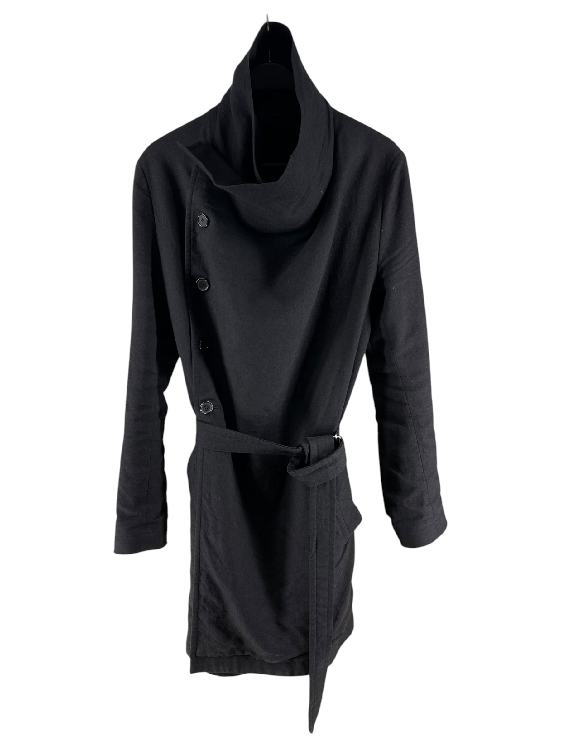 ANN DEMEULEMEESTER/Coat/XXS/Wool/BLK/352-01-65023 view 2