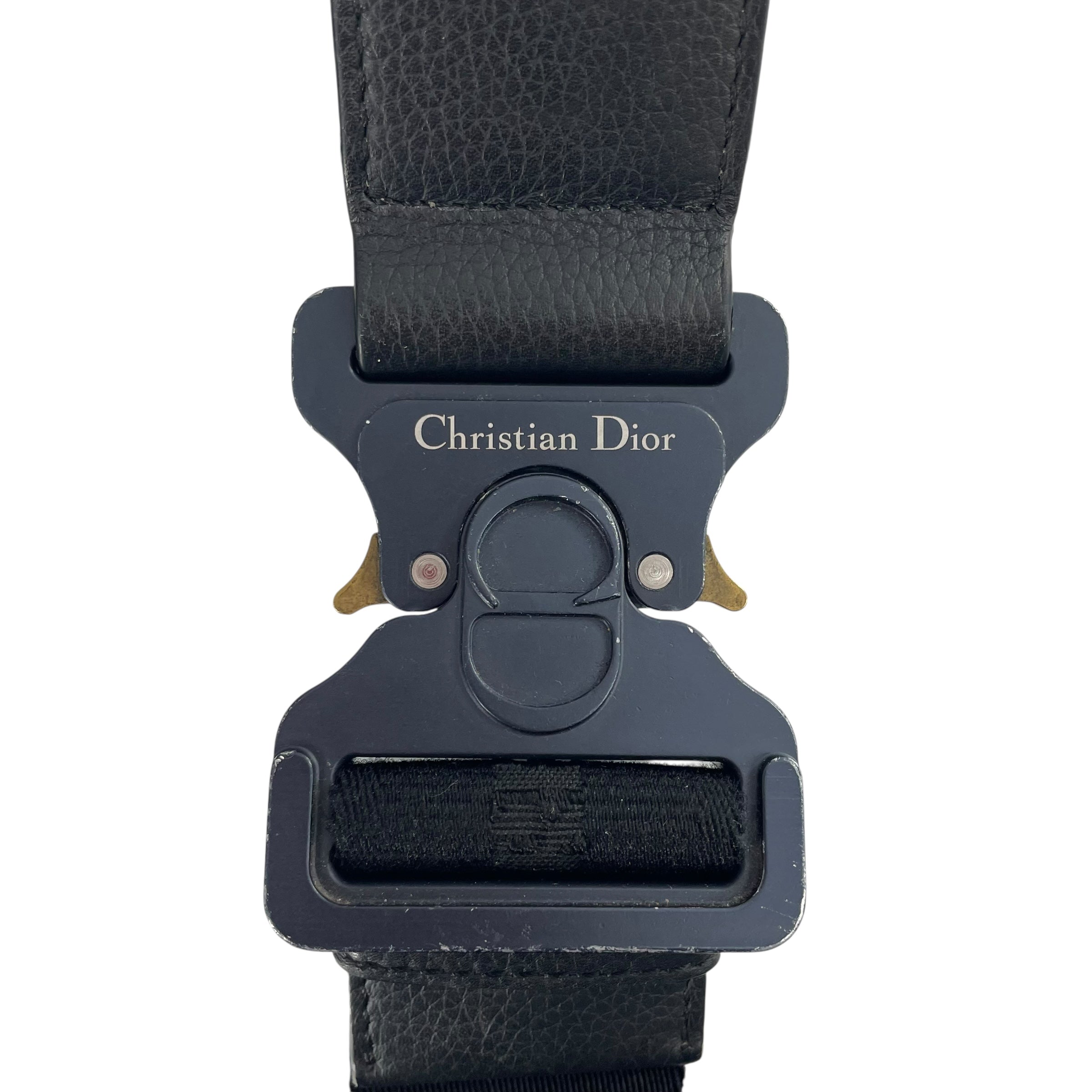 Christian Dior/Cross Body Bag/Monogram/Cotton/GRY/SADDLE + CLIP view 6