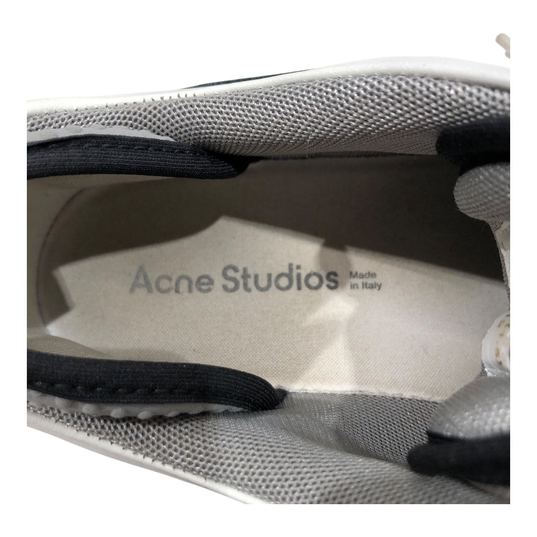 Acne Studios/Low-Sneakers/EU 39/Cotton/WHT/manhatten low top w/ navy view 3