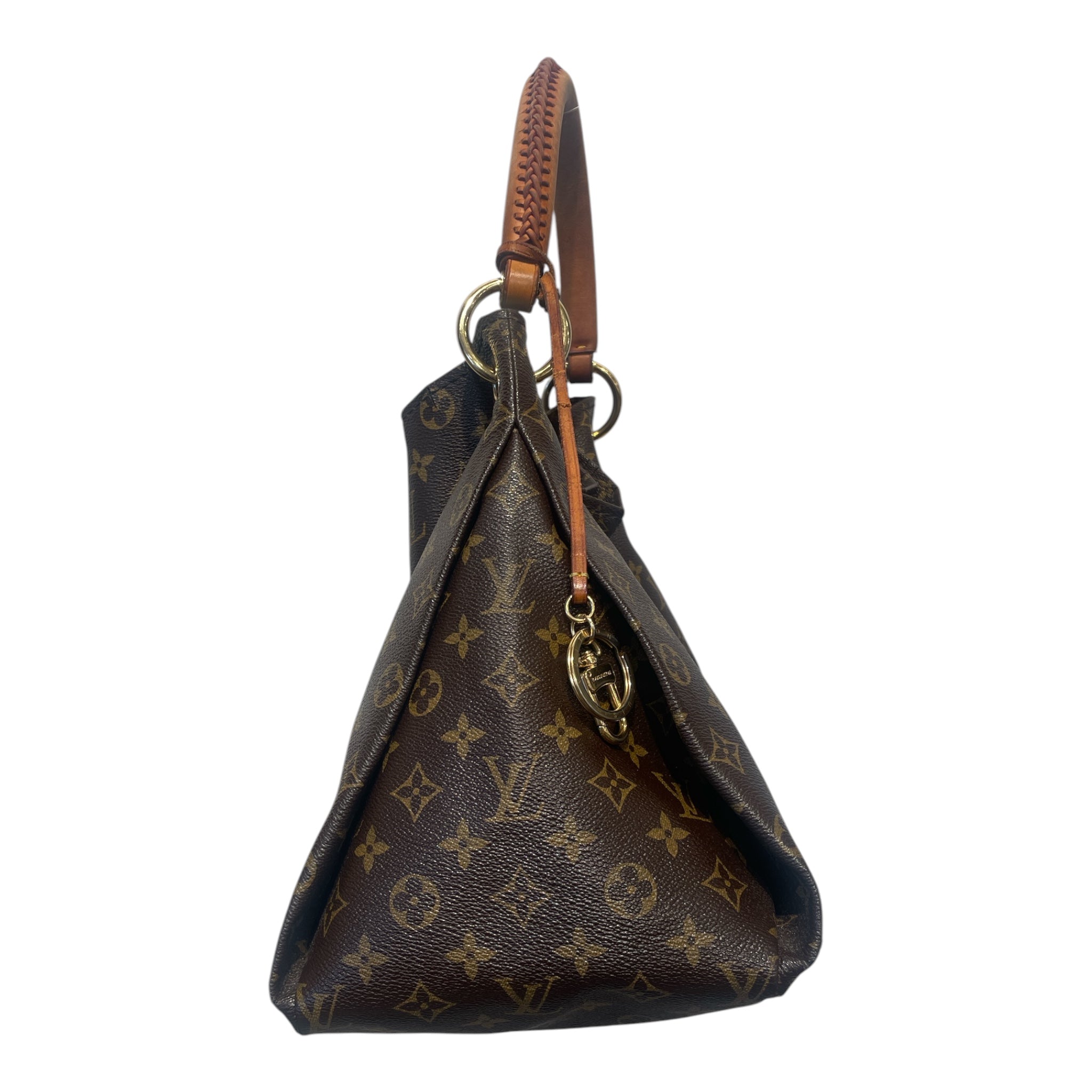 LOUIS VUITTON/Tote Bag/Monogram/Leather/BRW/ARTSY MM view 3