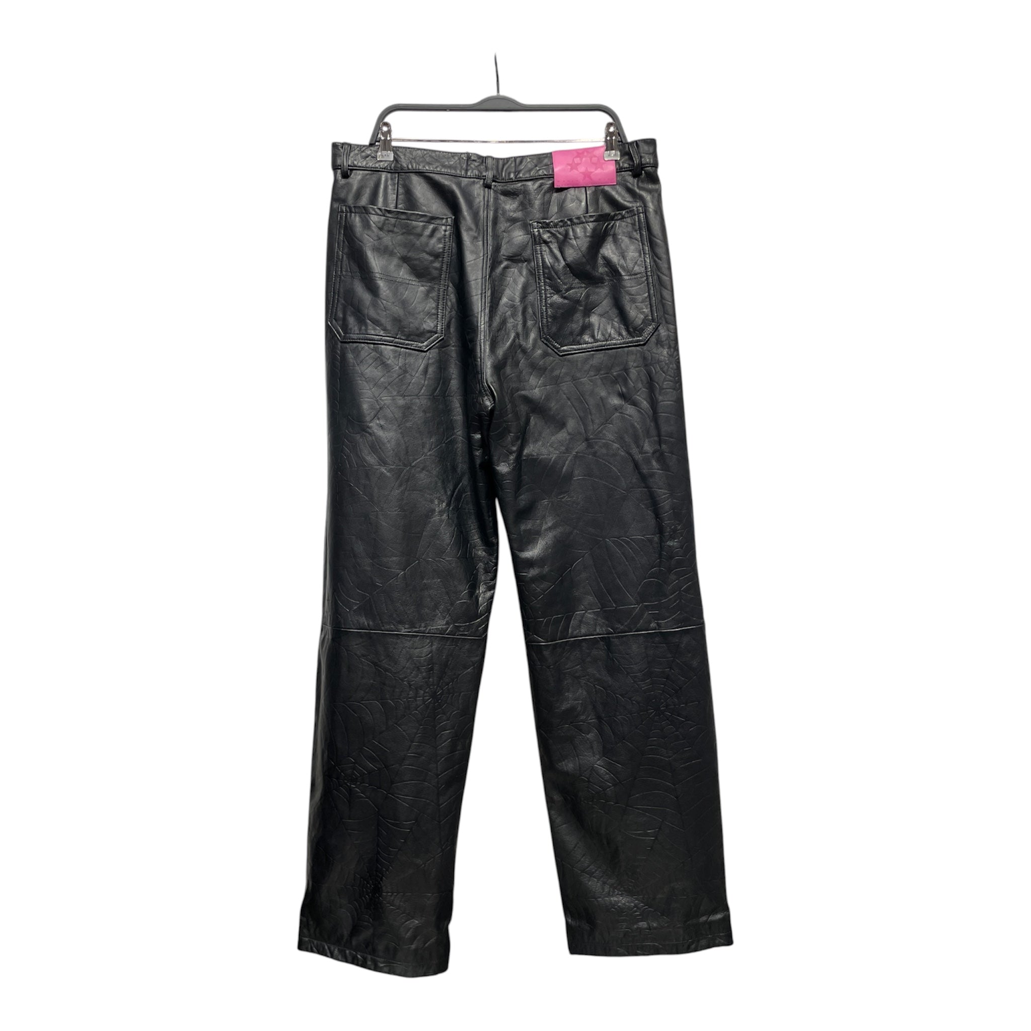 Sp5der/Pants/38/Cotton/BLK/Graphic/webs view 2