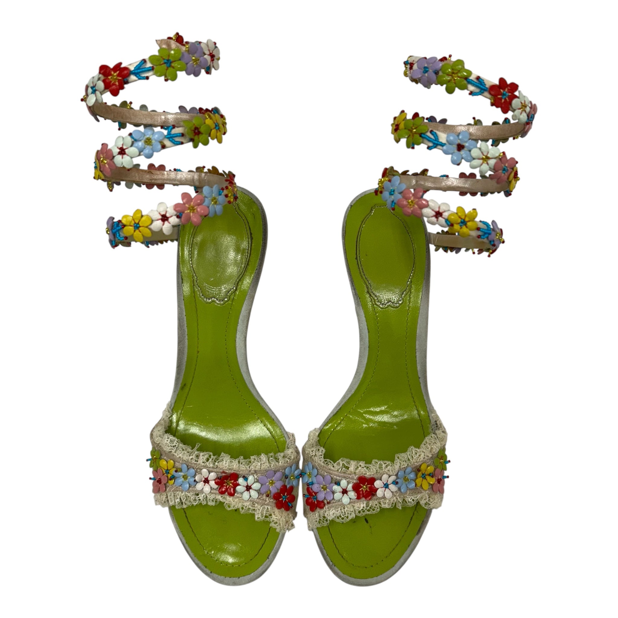 Rene Caovilla/Heels/US 7/MLT/Bloom Stiletto view 3