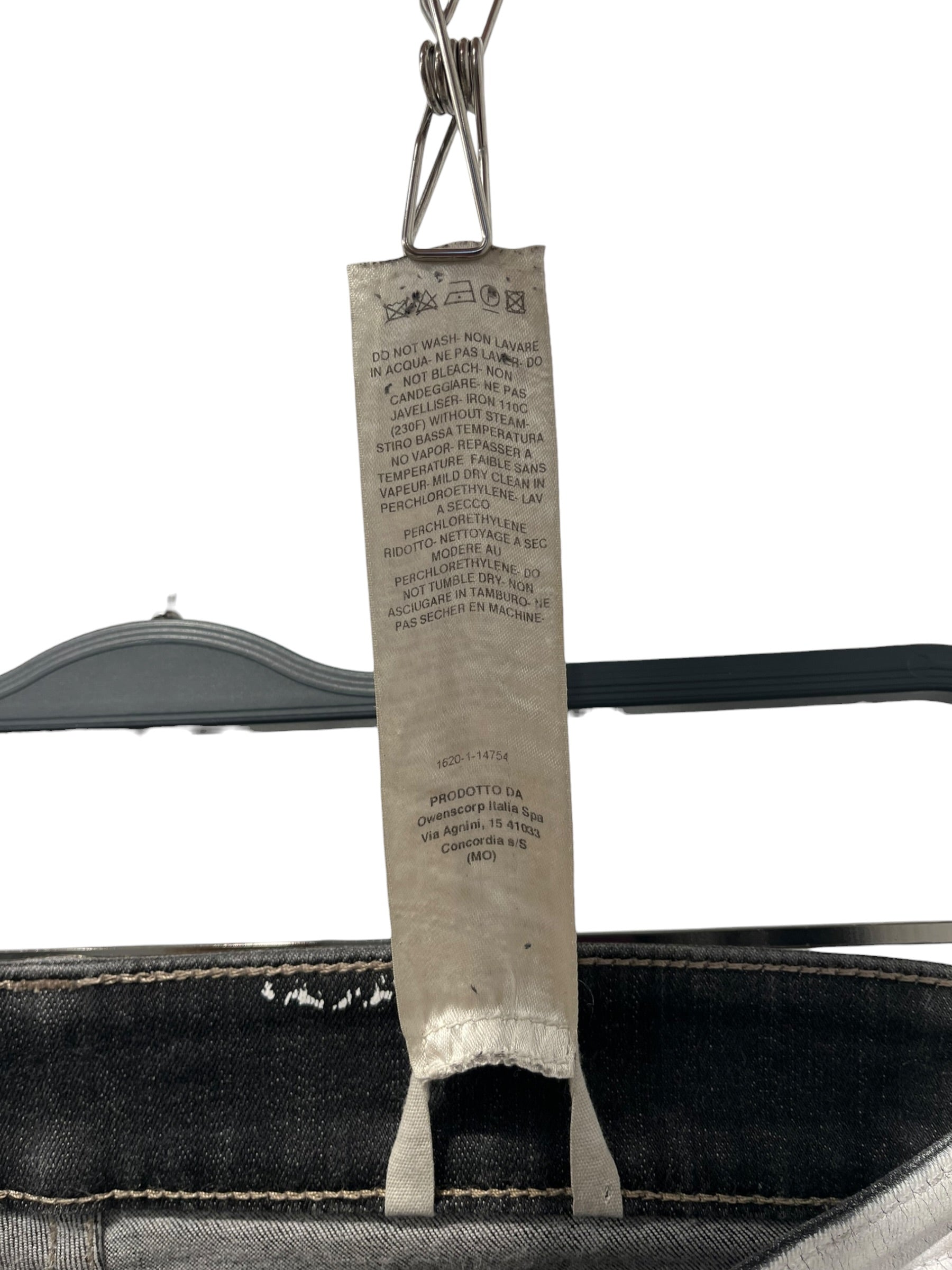 RICK OWENS DRKSHDW/Pants/30/Cotton/WHT/Button Fly/SOMBRA DSCURA TORRANCE CUT view 4