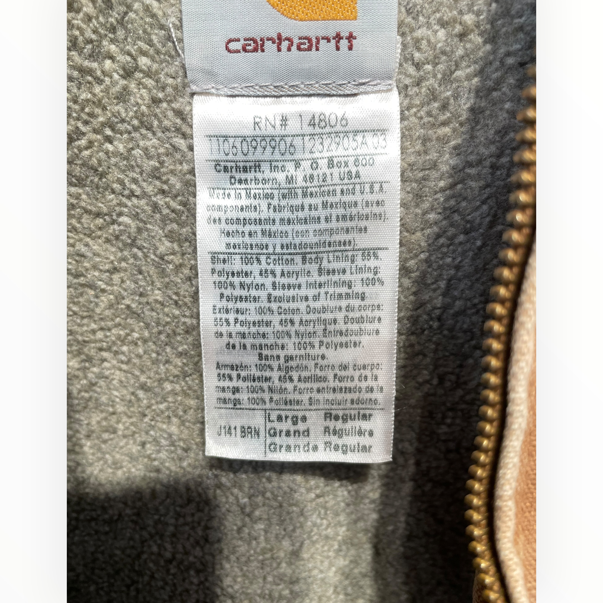 Carhartt/Jacket/L/Cotton/BEG/Detroit view 4