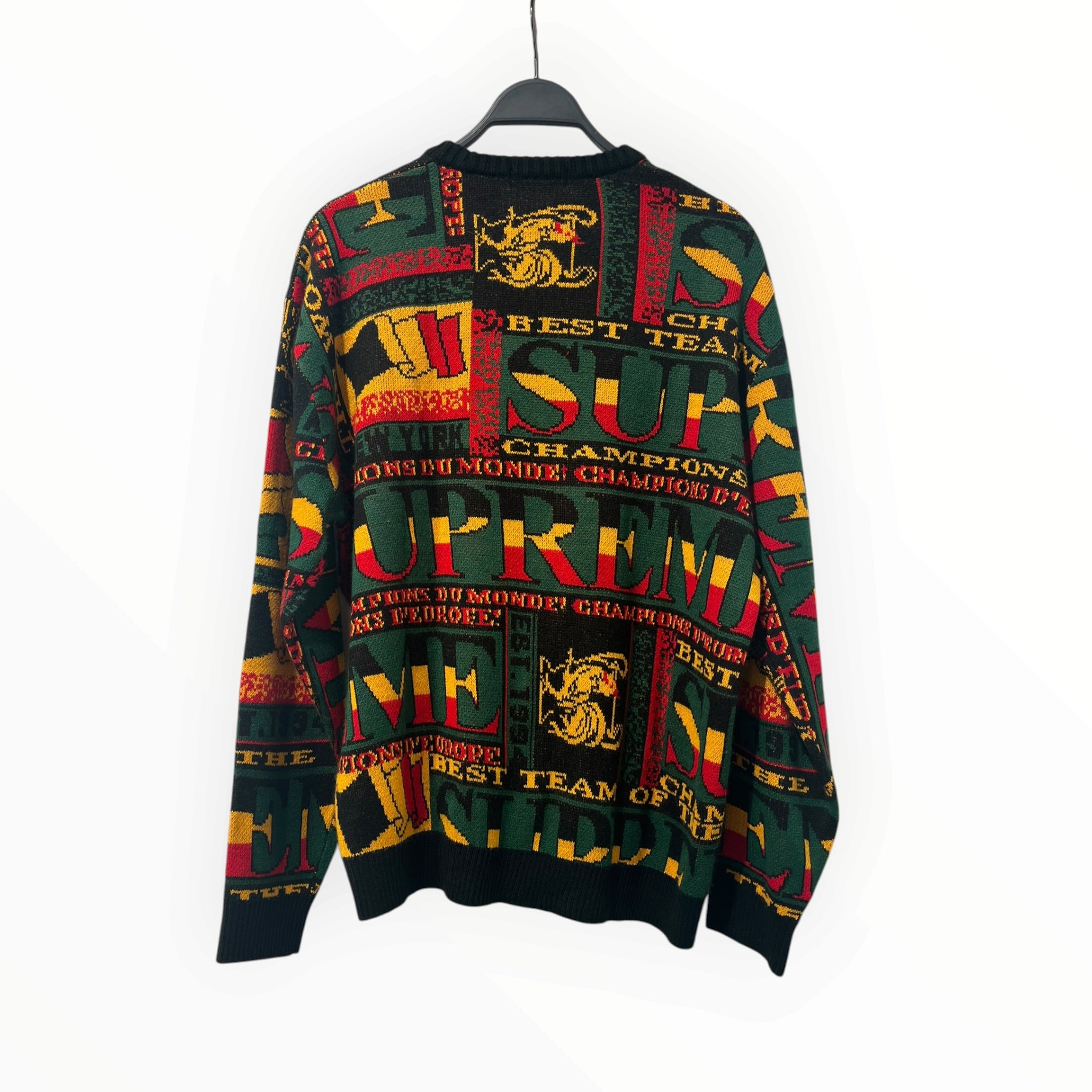 Supreme/Sweater/L/All Over Print/Wool/MLT/SCARF SWEATER SS23 view 2