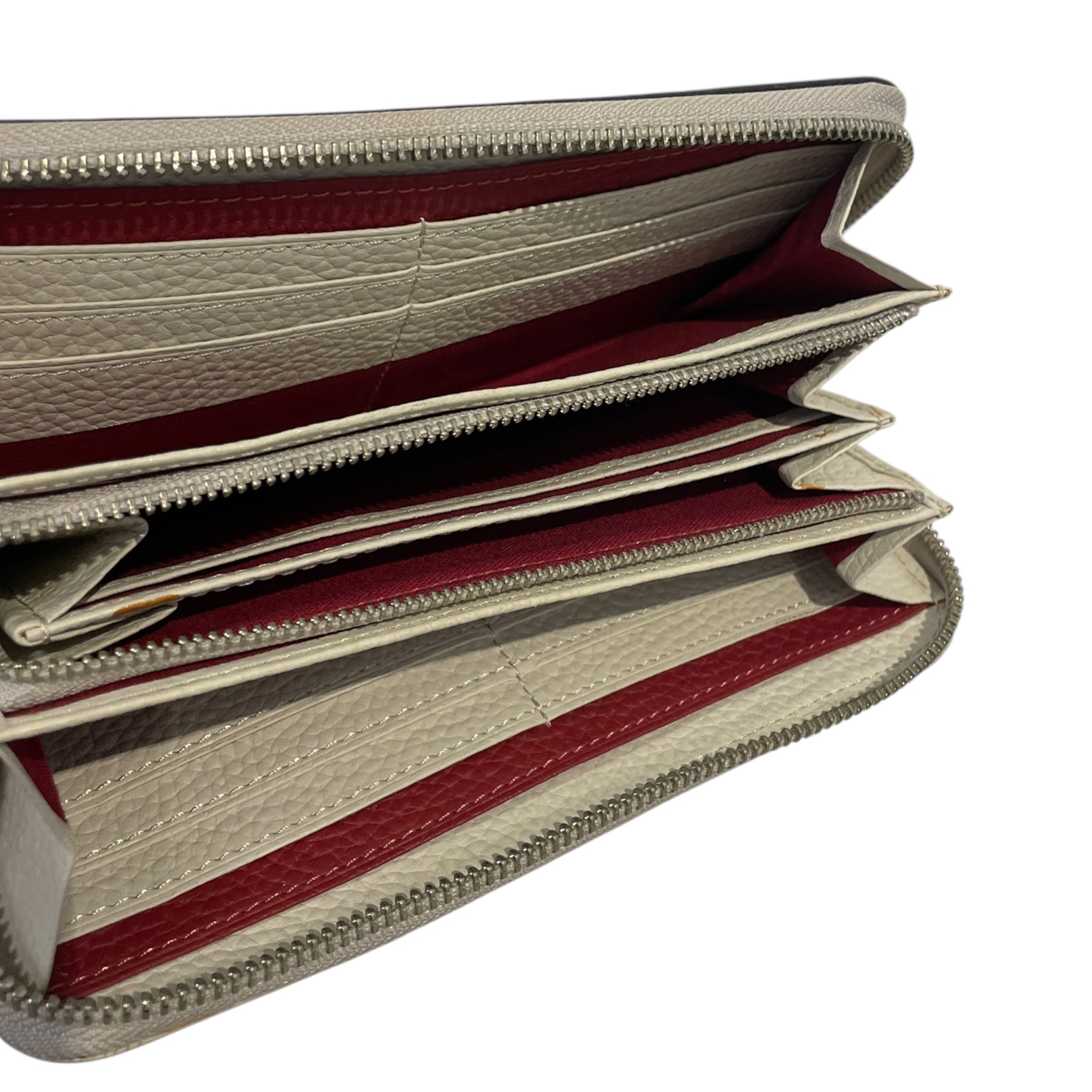 Vivienne Westwood/Long Wallet/Leather/CRM/L's/TRICOLOR, BLU,RED view 3