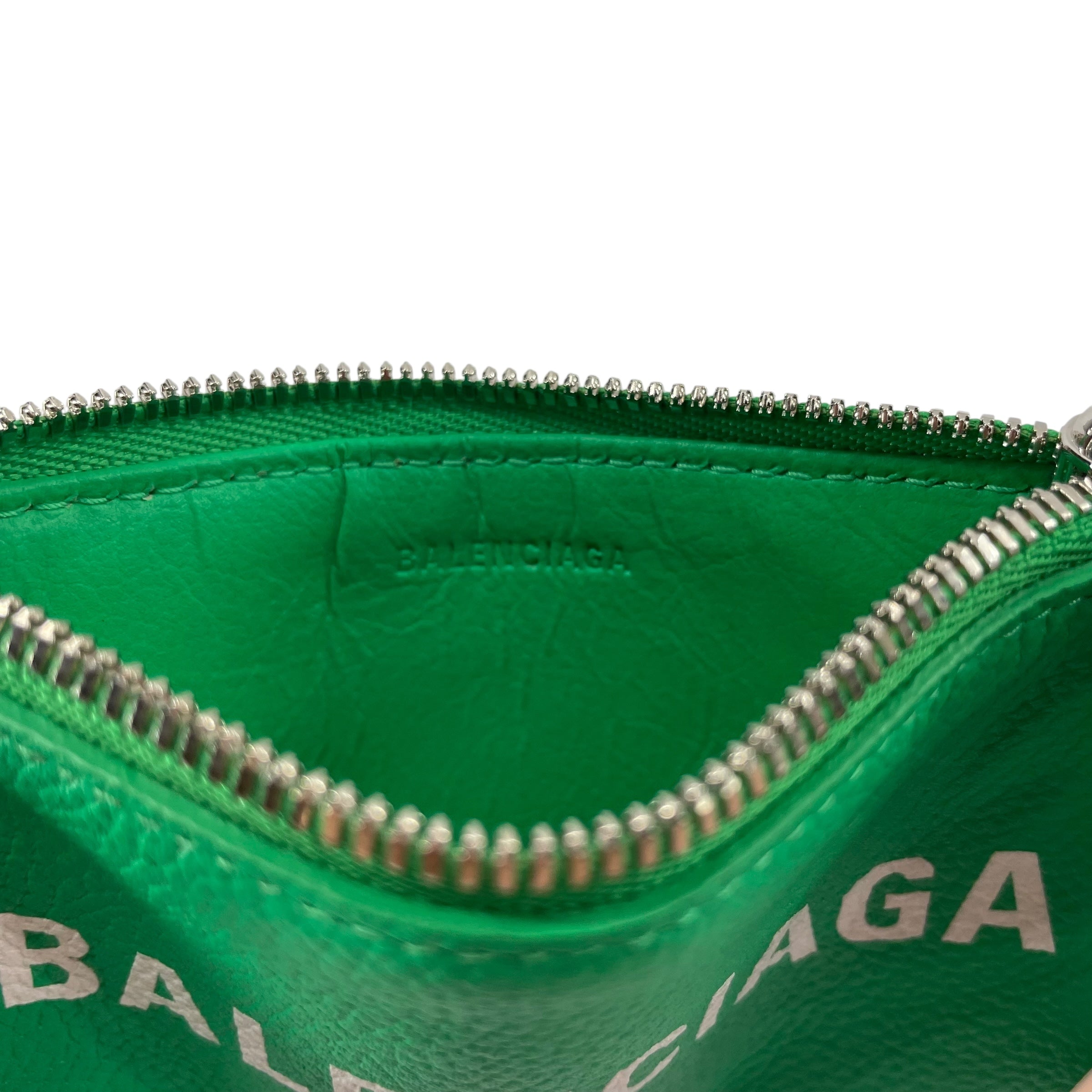 BALENCIAGA/Wallet/Leather/GRN/LOGO CARDHOLDER view 5